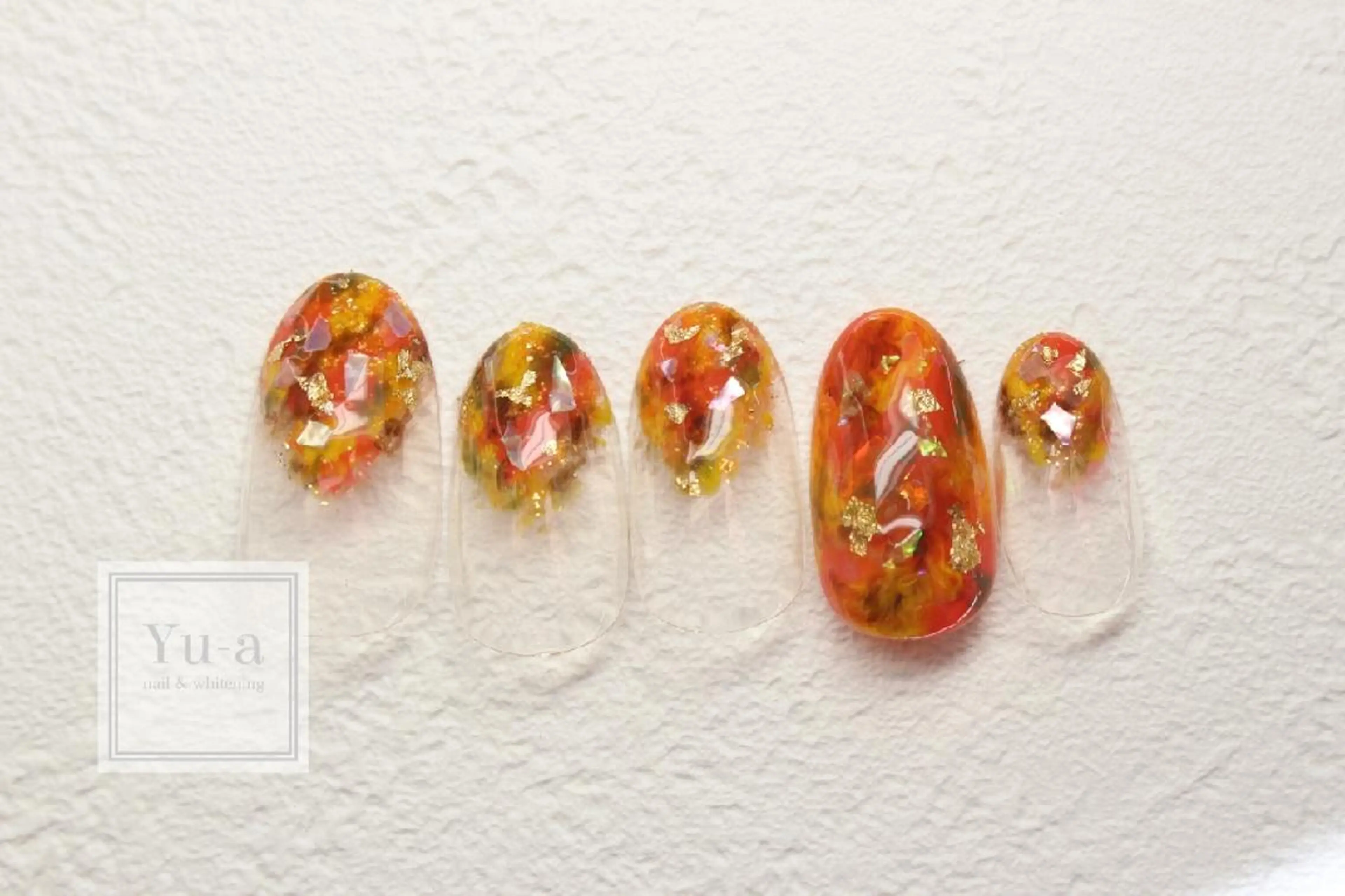 ネイル アートネイル ジェルネイル ミラーネイル ニュアンスネイル ホワイト yu-a☆   柏ネイルのネイルデザイン