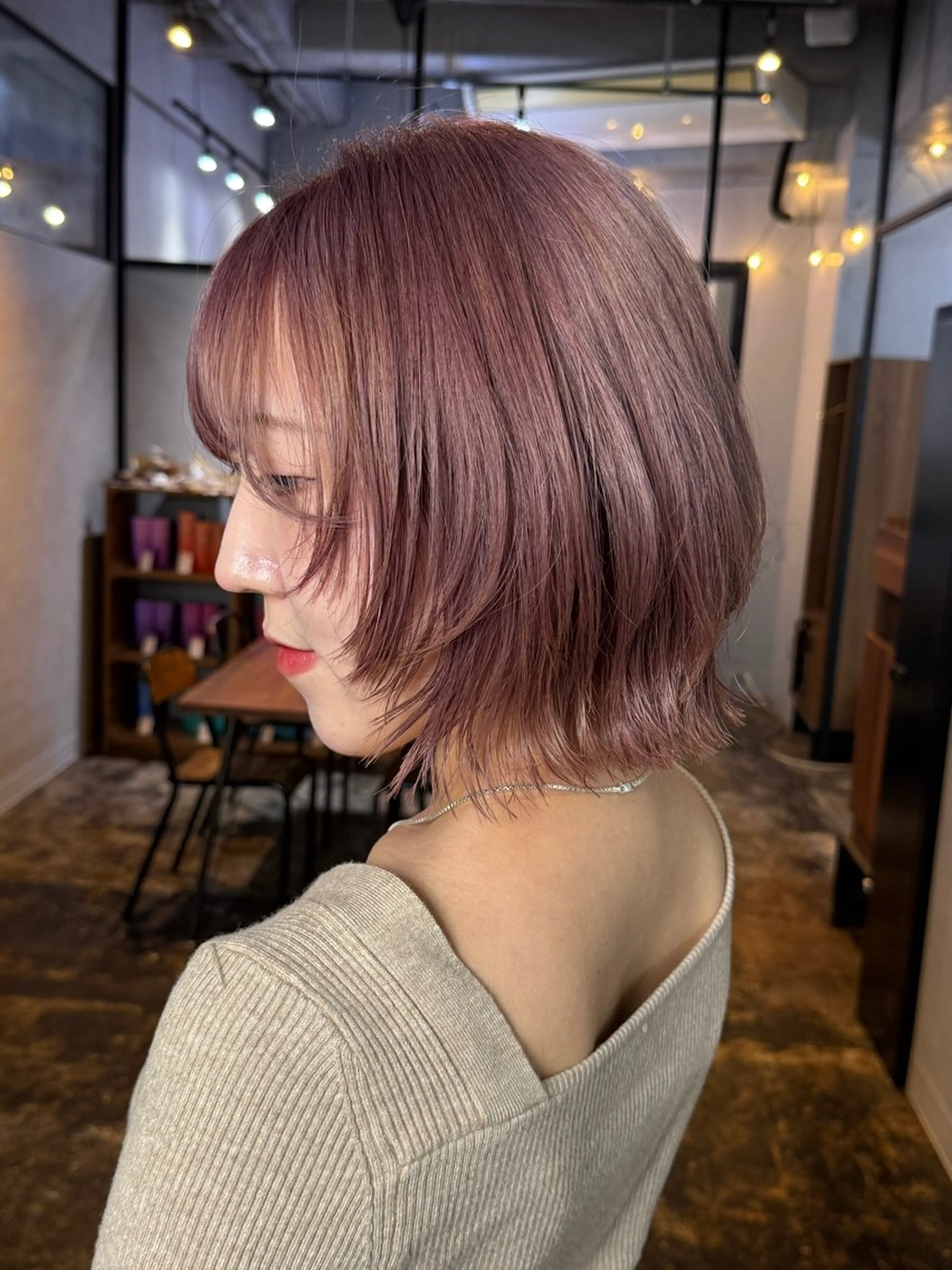 ショート カラー カット ヘアカラー トリートメント 透明感カラー/パーマ 🌀アオノのヘアスタイル
