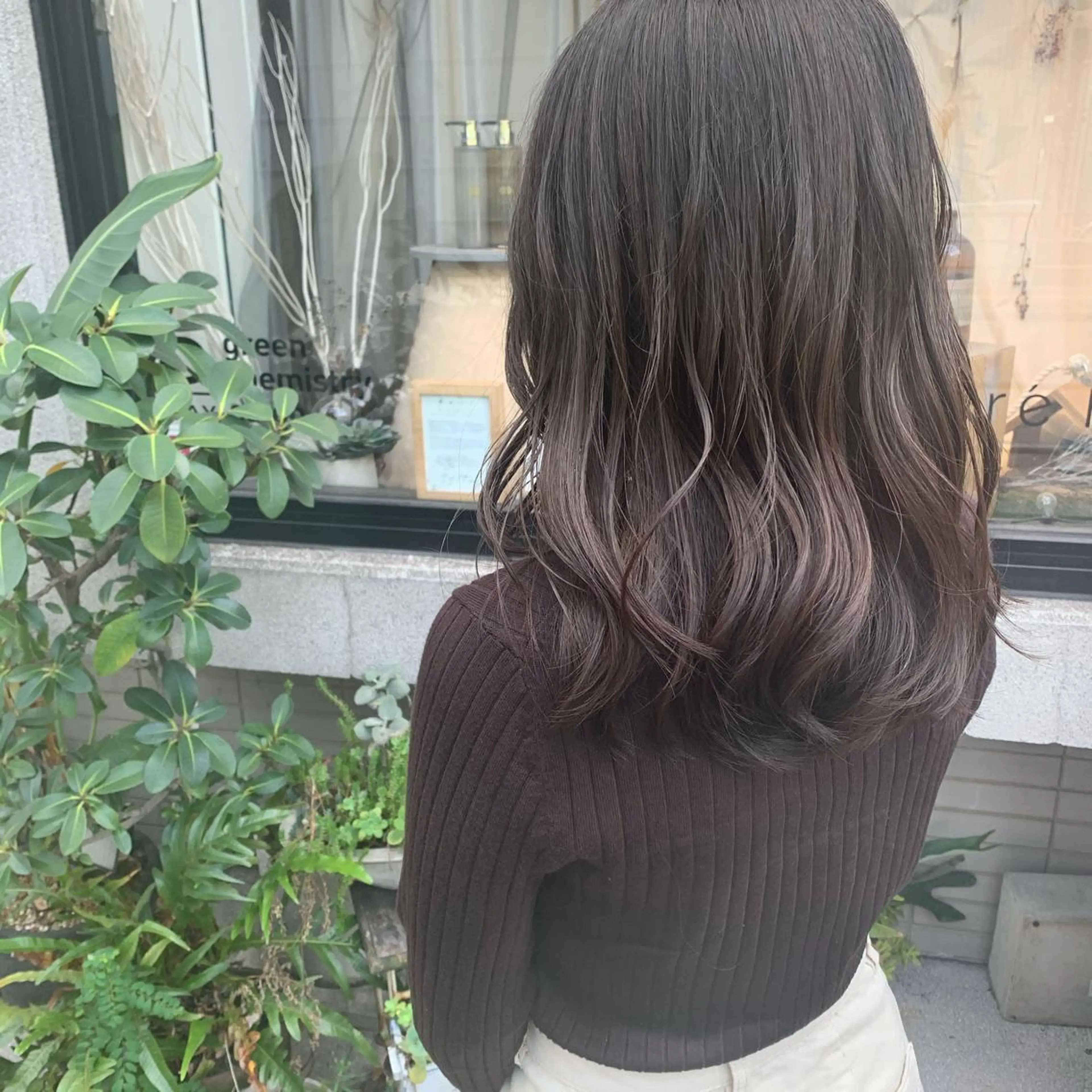 ロング カット ヘアカラー トリートメント 艶髪color💎髪 質改善ストレート大吉のヘアスタイル