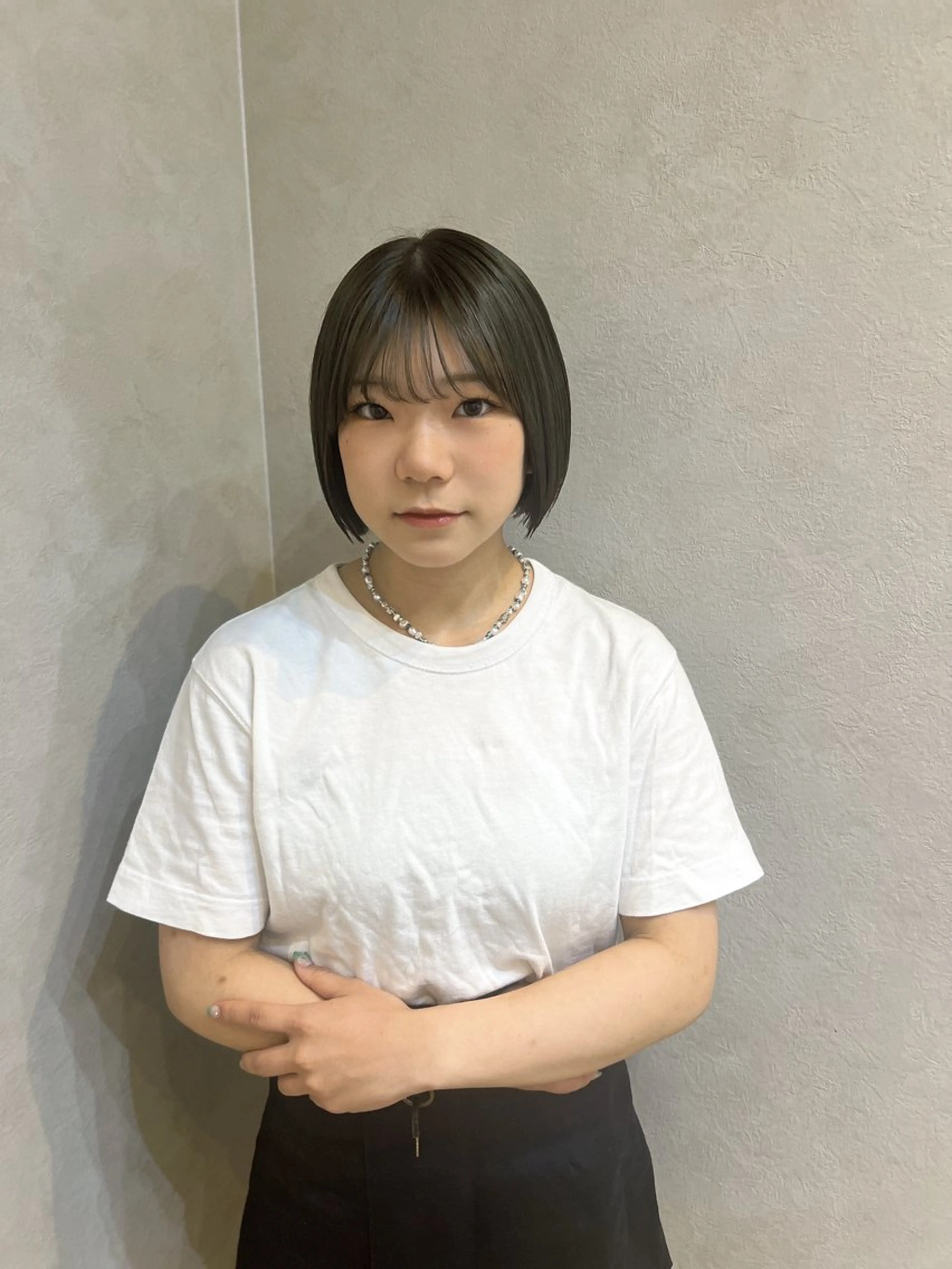 ショート カラー カット 縮毛矯正 トリートメント "今"だけでない美髪 KOTOMIのヘアスタイル