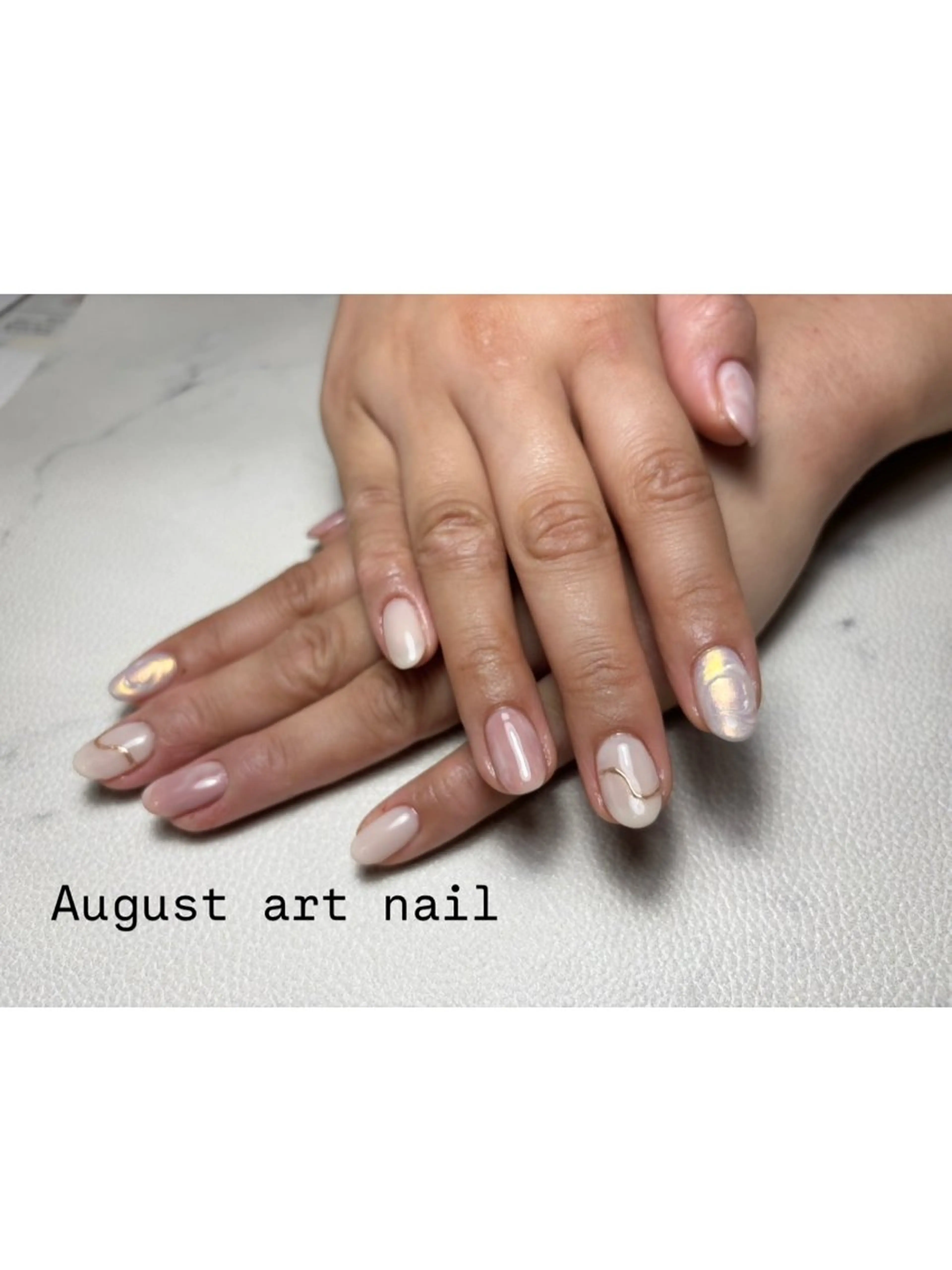 ネイル アートネイル シンプルネイル BellaLuna 武藤美里のネイルデザイン