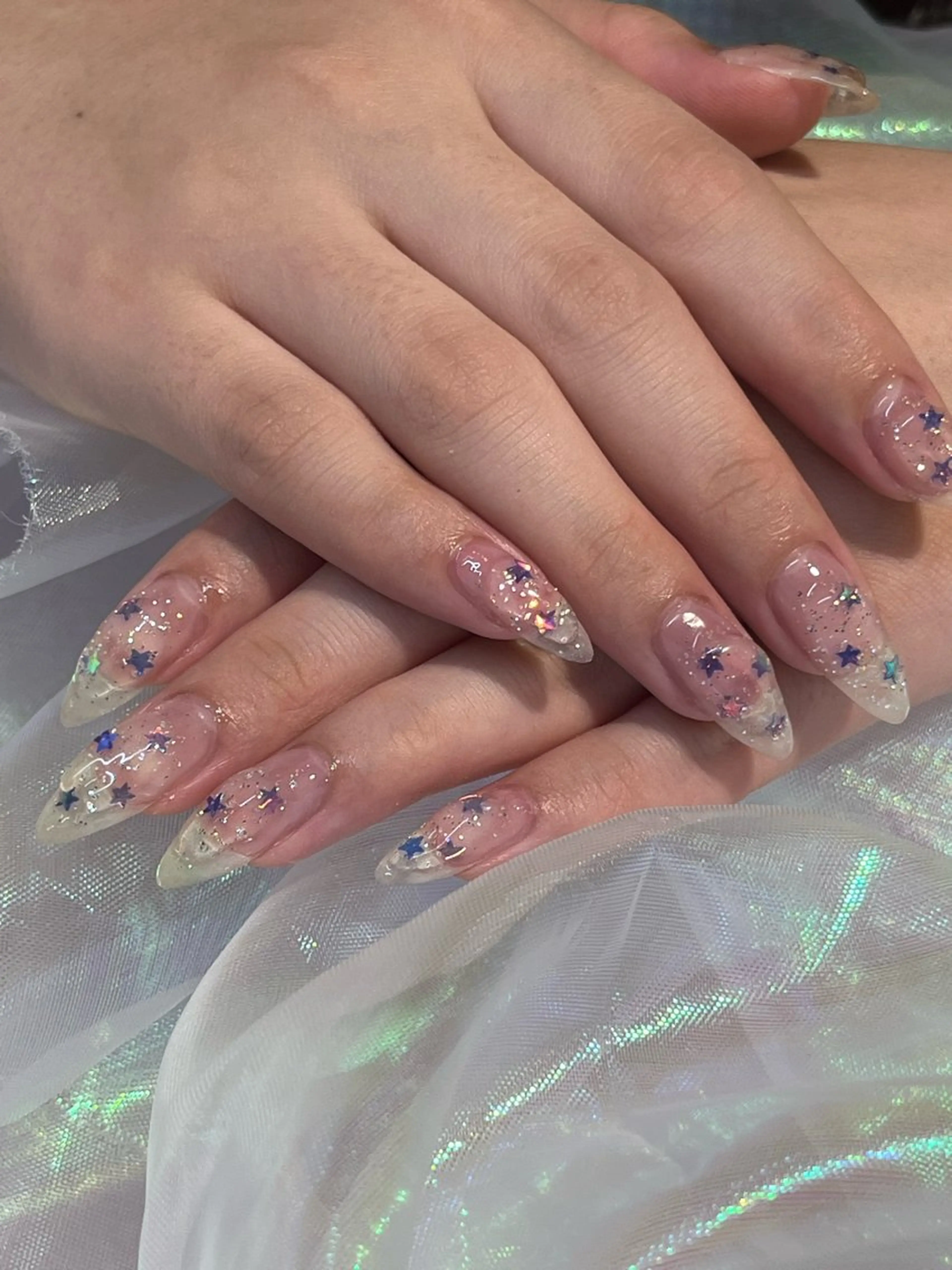 ネイル ニュアンスネイル 渡邊 あかりのネイルデザイン