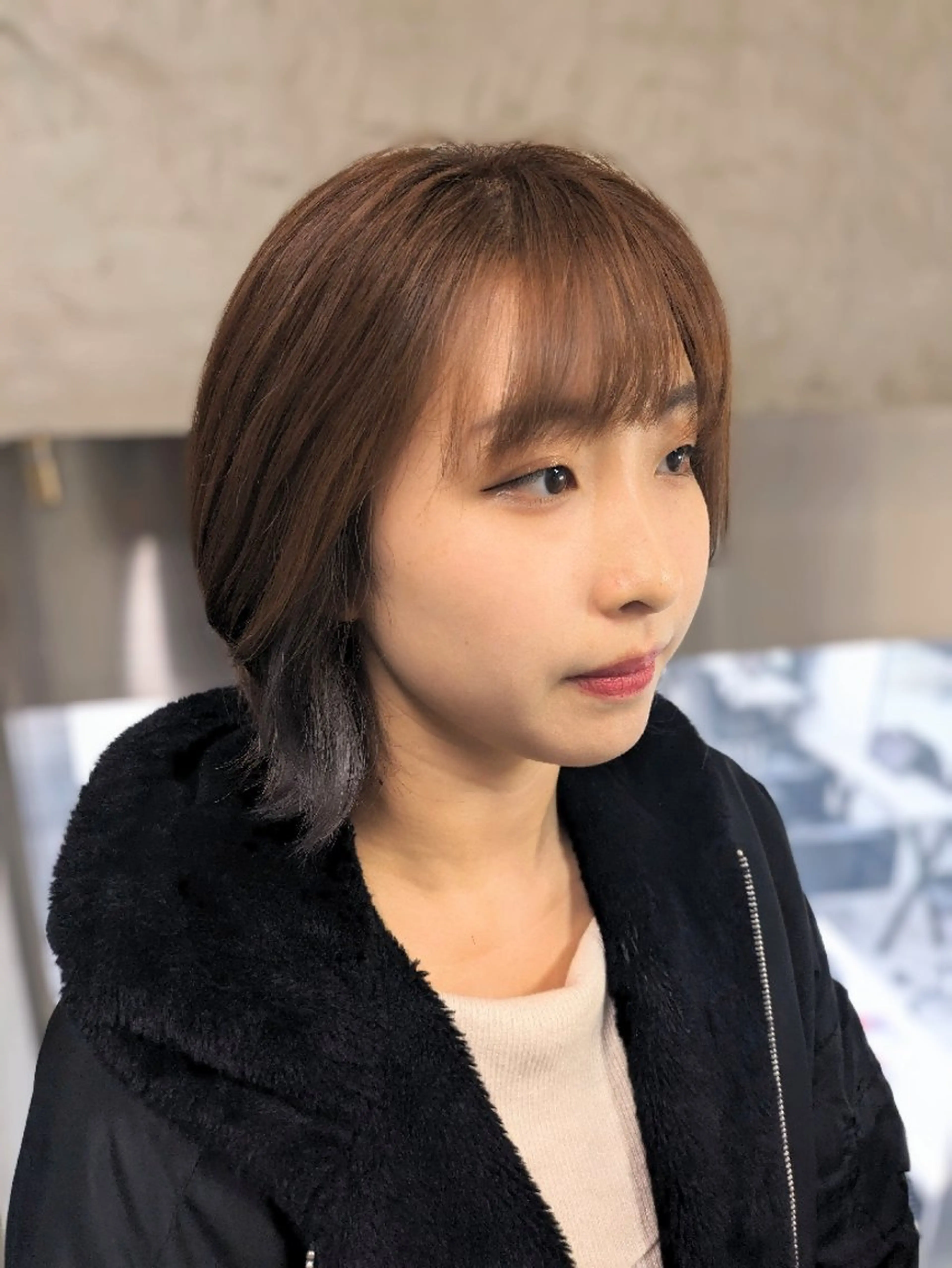 ミディアム カラー アッシュ インナーカラー シルバー シルバーアッシュ ホワイトシルバー 髪質改善/韓国メンズ カット&パーマ 猿川のヘアスタイル