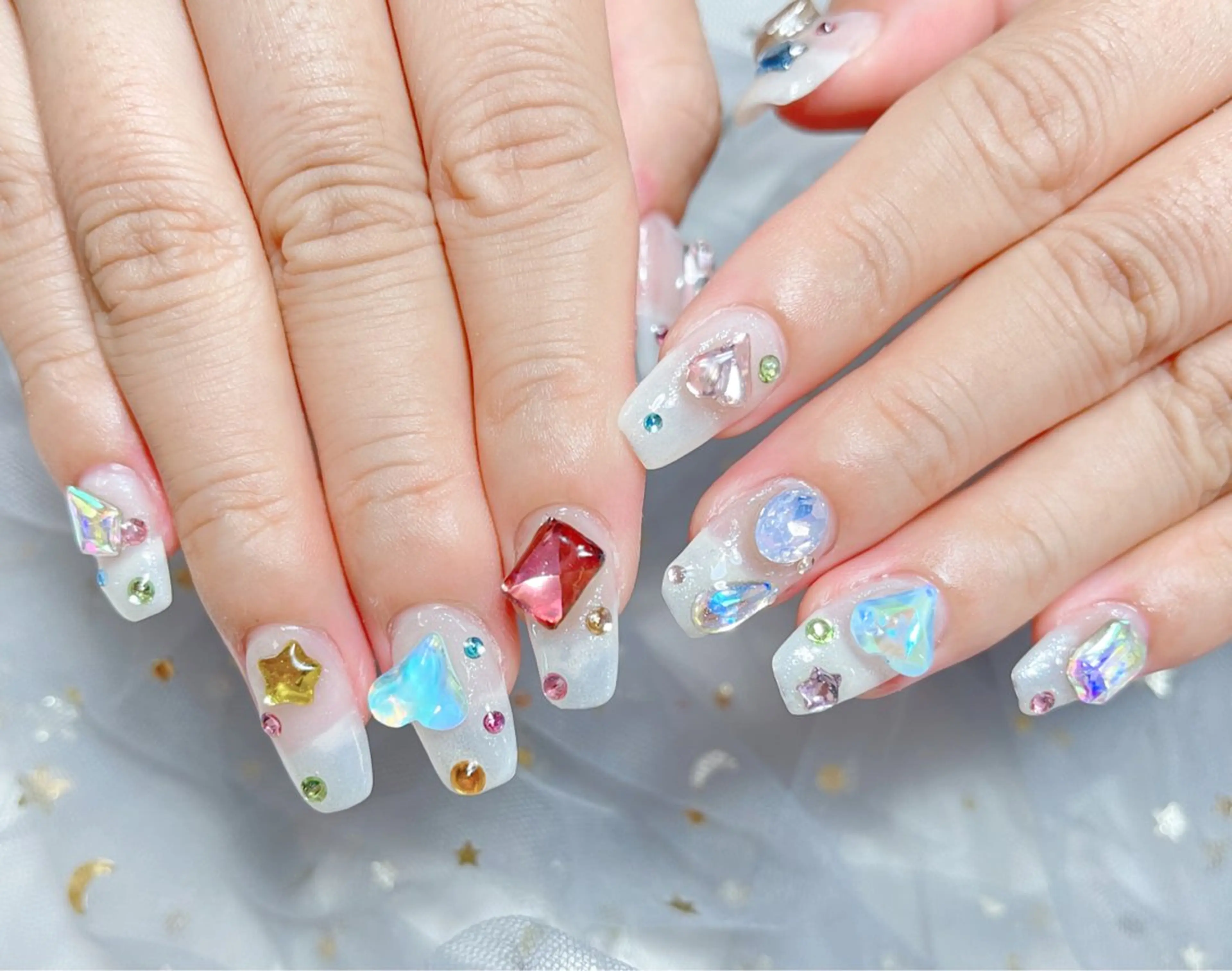 ネイル 🎀ネイルサロン エクラYUI🎀のネイルデザイン