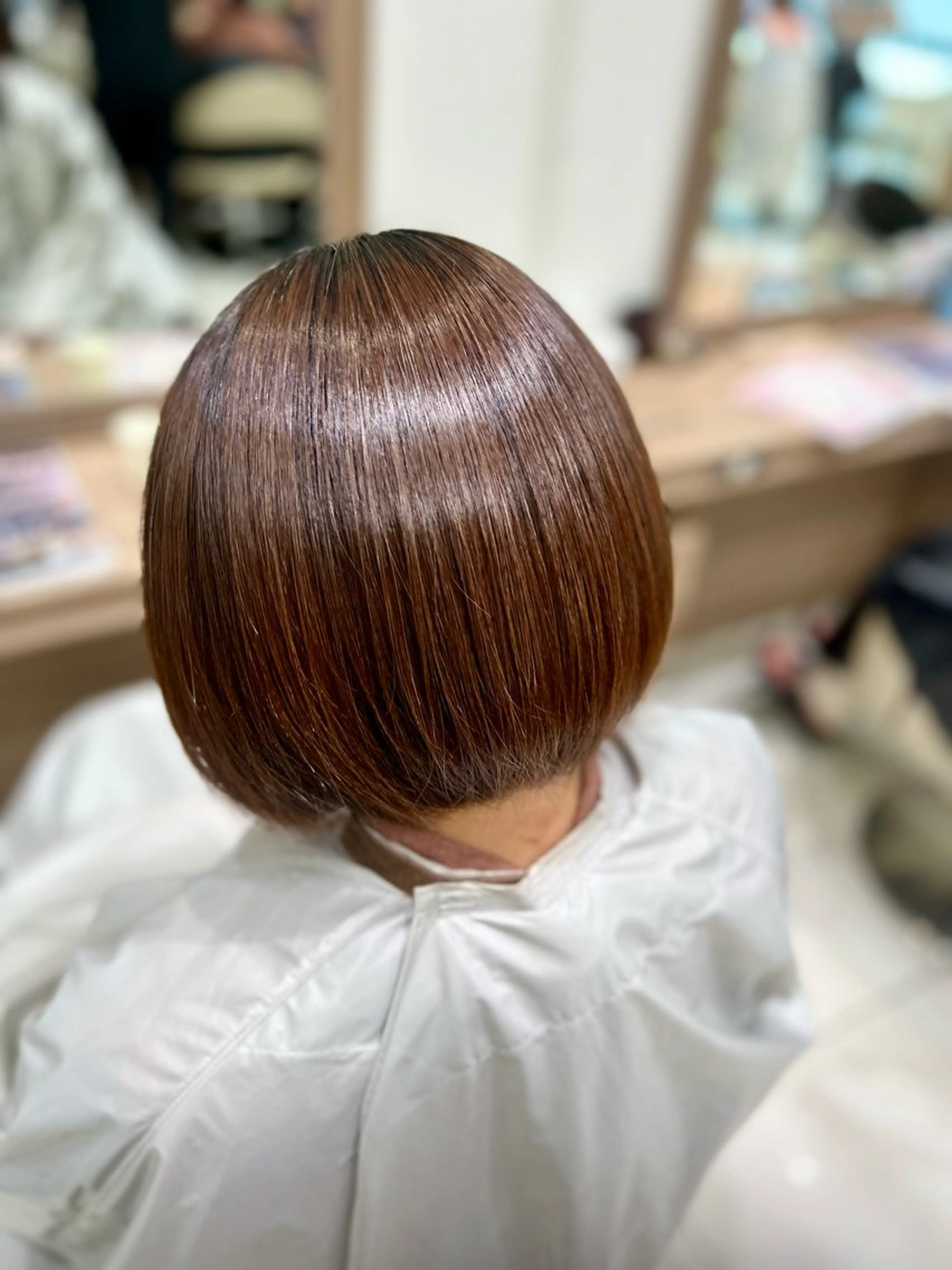 ミディアム ヘアアレンジ 縮毛矯正 縮毛矯正 Julia🖤 縮毛矯正🌬️🩵のヘアスタイル