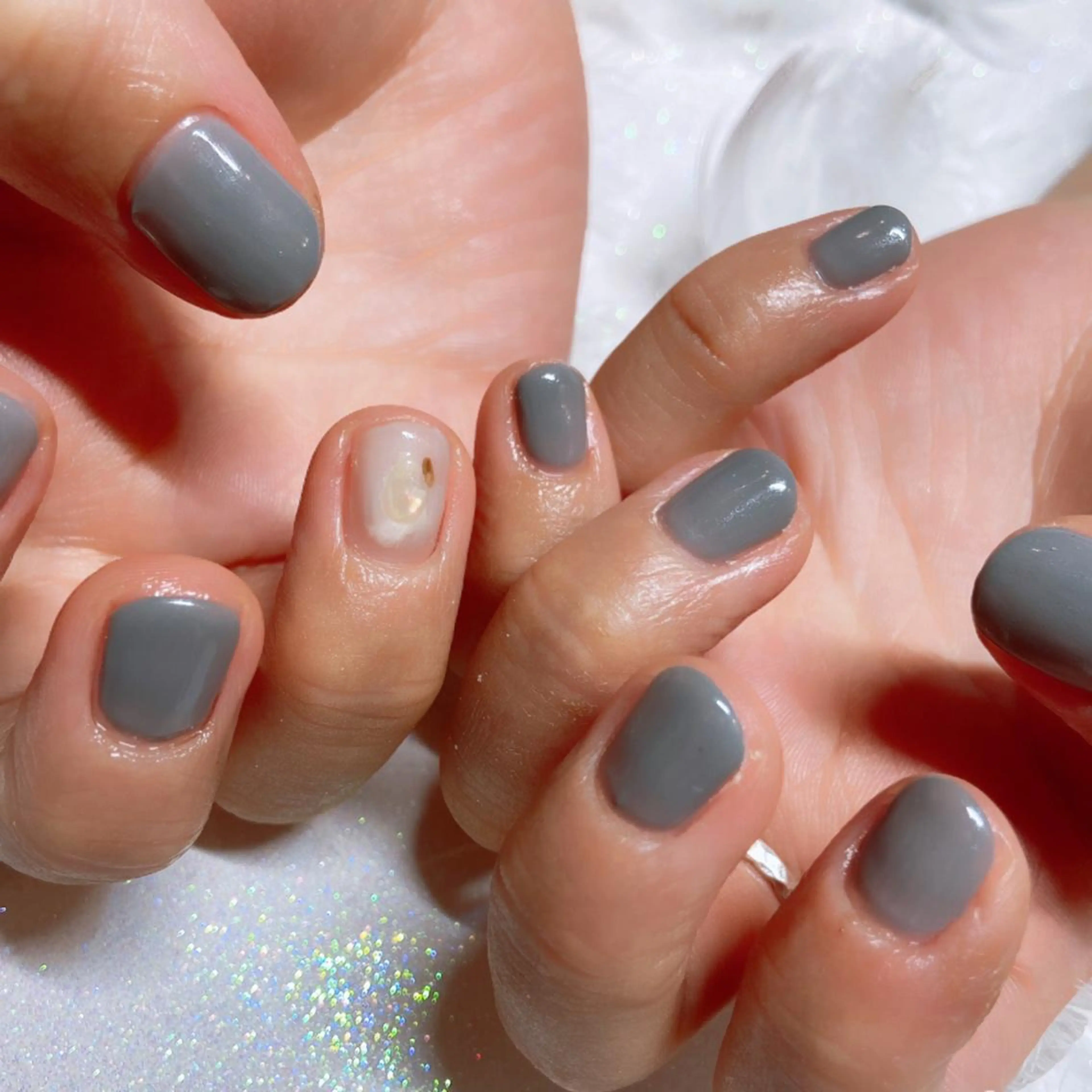 ネイル アートネイル ニュアンスネイル ワンカラーネイル nailbios .tomo.のネイルデザイン