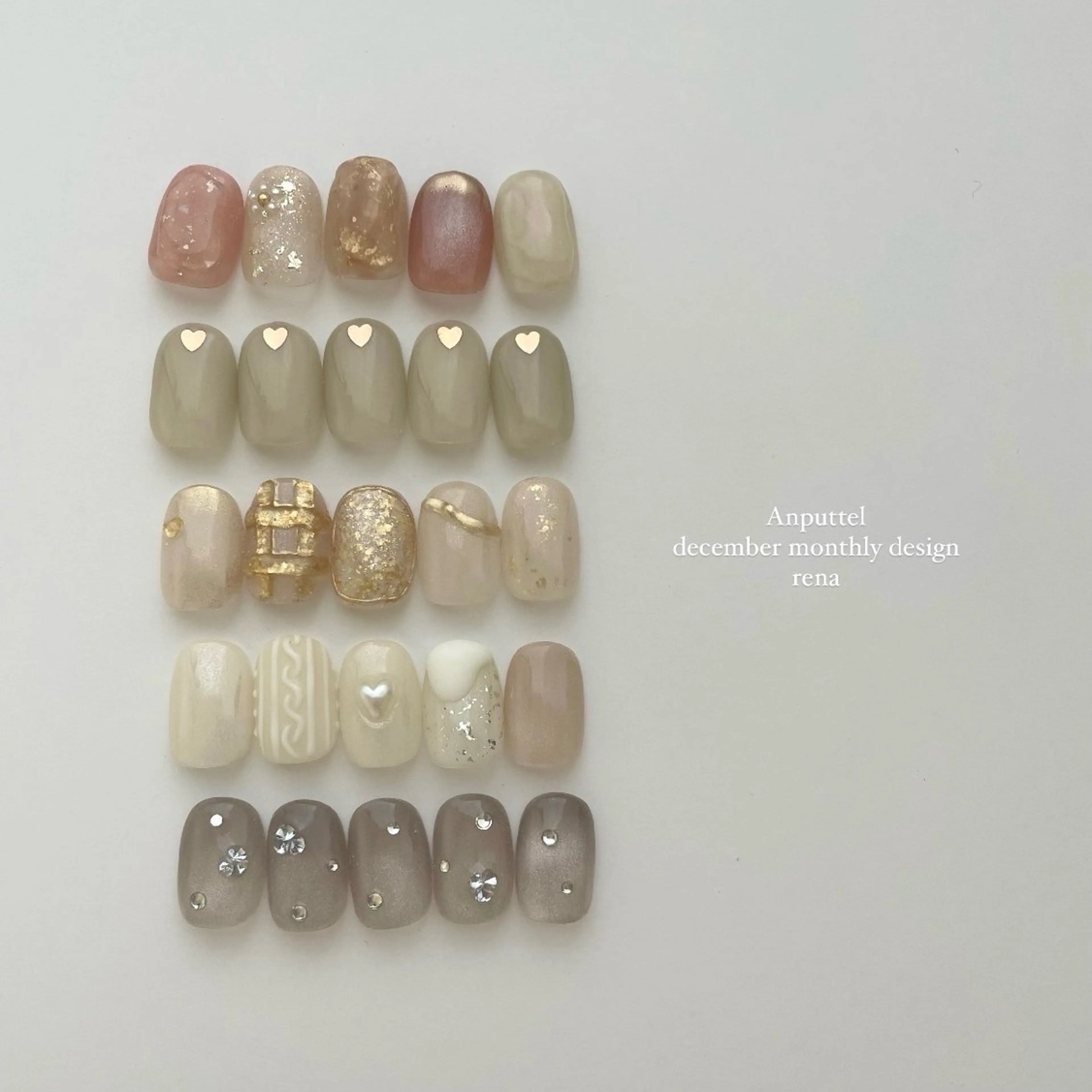 ネイル ｱﾝﾌﾟﾃﾙ renaのネイルデザイン