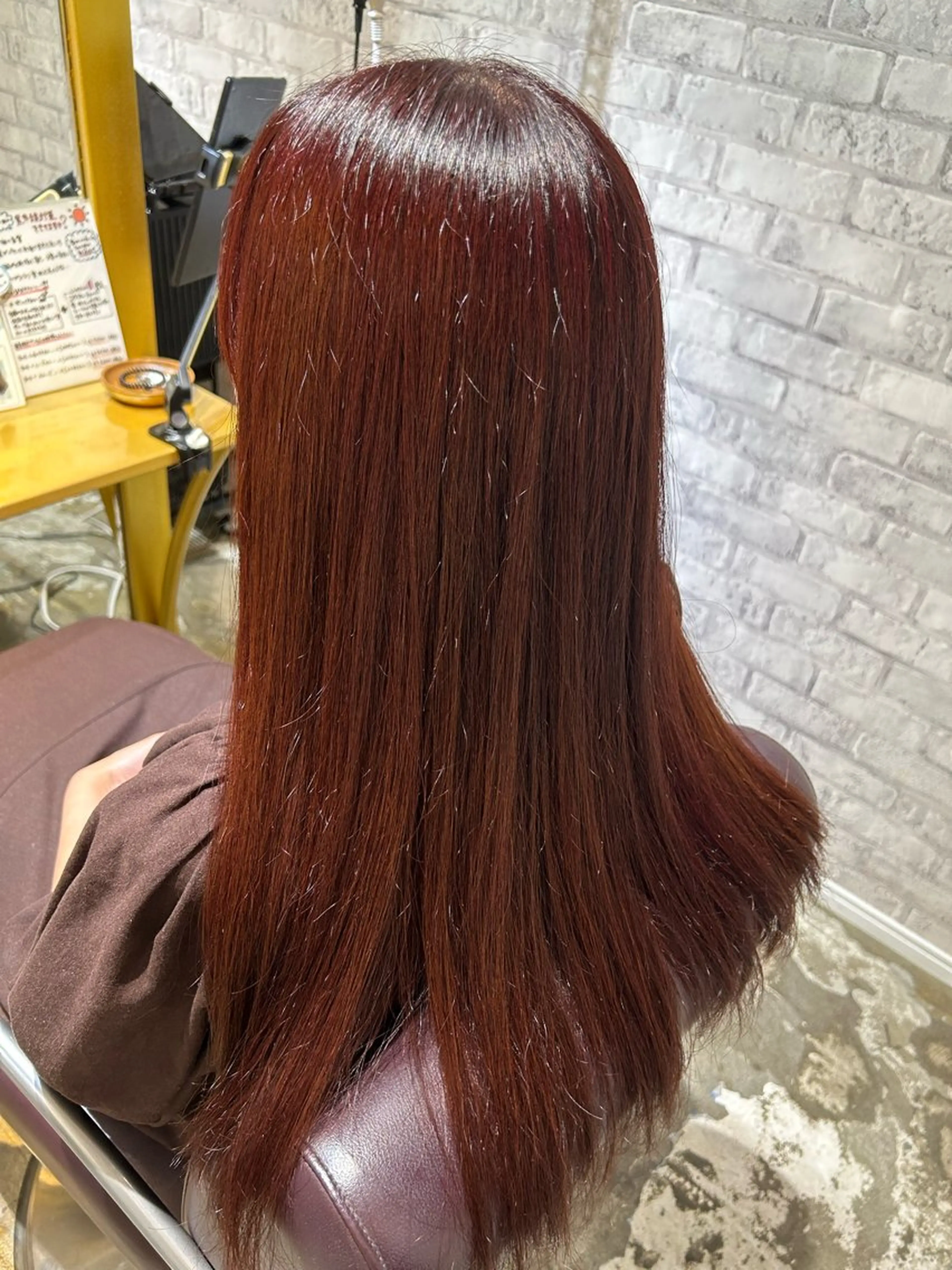 ロング 縮毛矯正／レイヤー／ 🌼mizukiのヘアスタイル