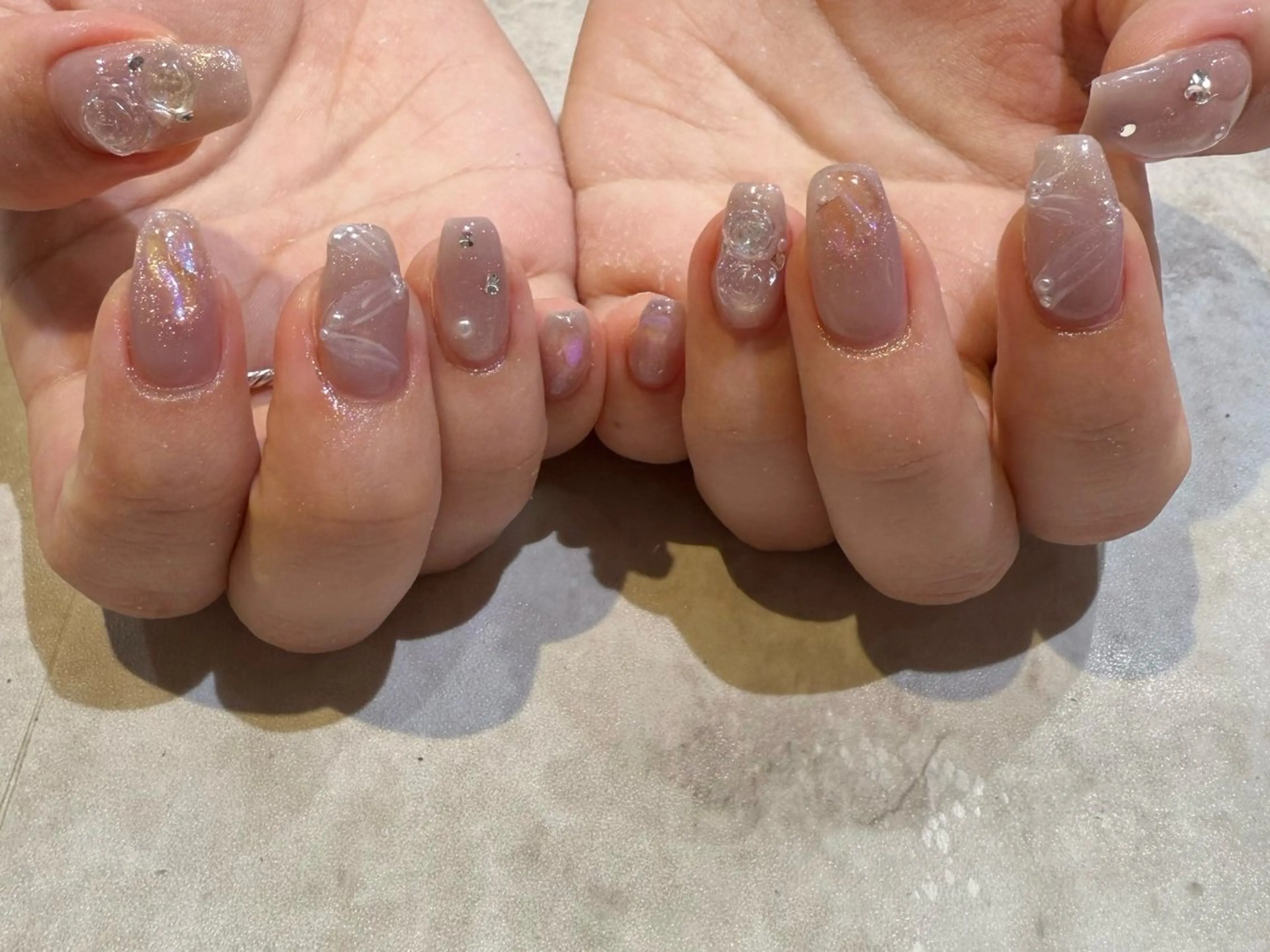 ネイル 舞田 苑香のネイルデザイン