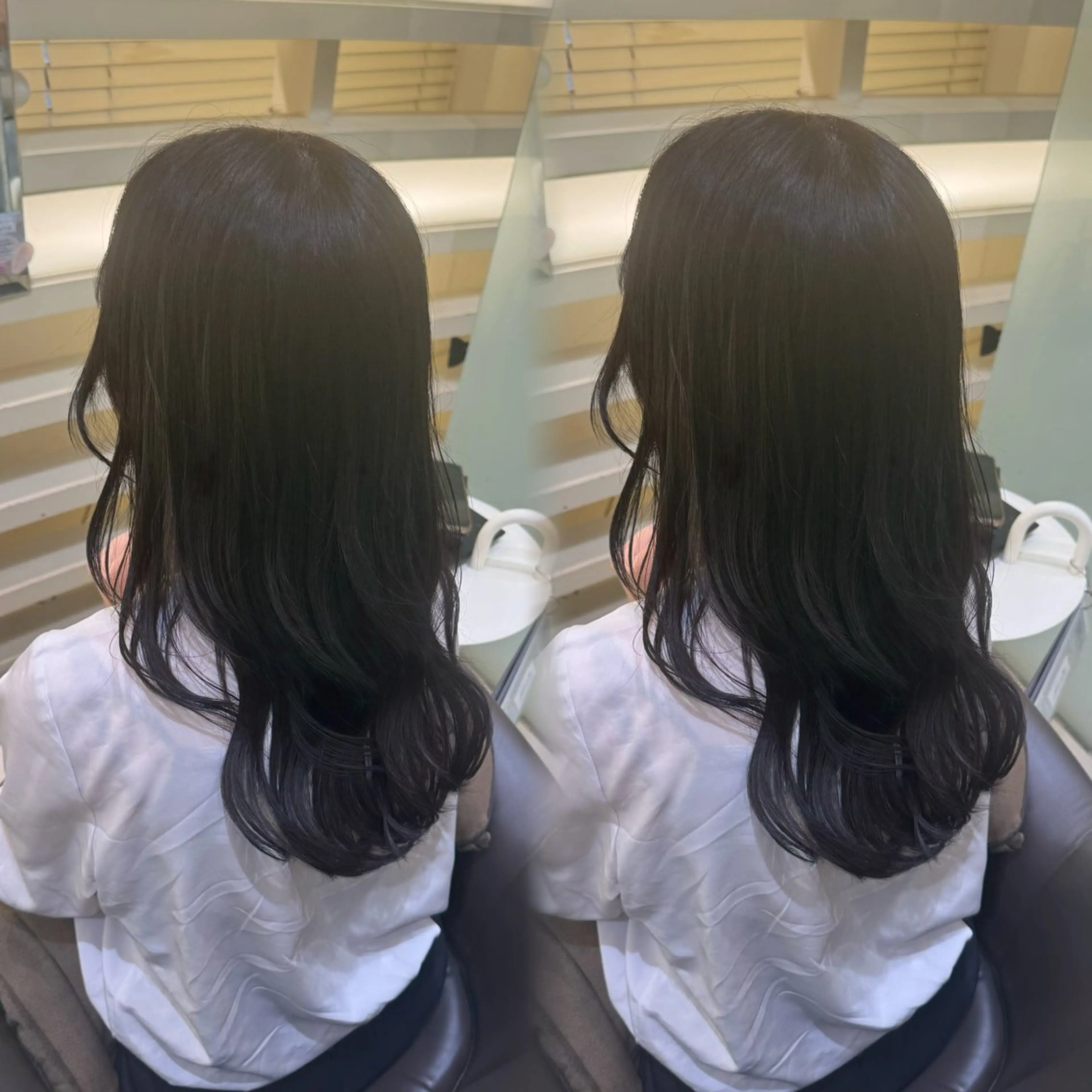 セミロング カラー トリートメント 艶髪／カラー／ 銀座／RINA🎀のヘアスタイル