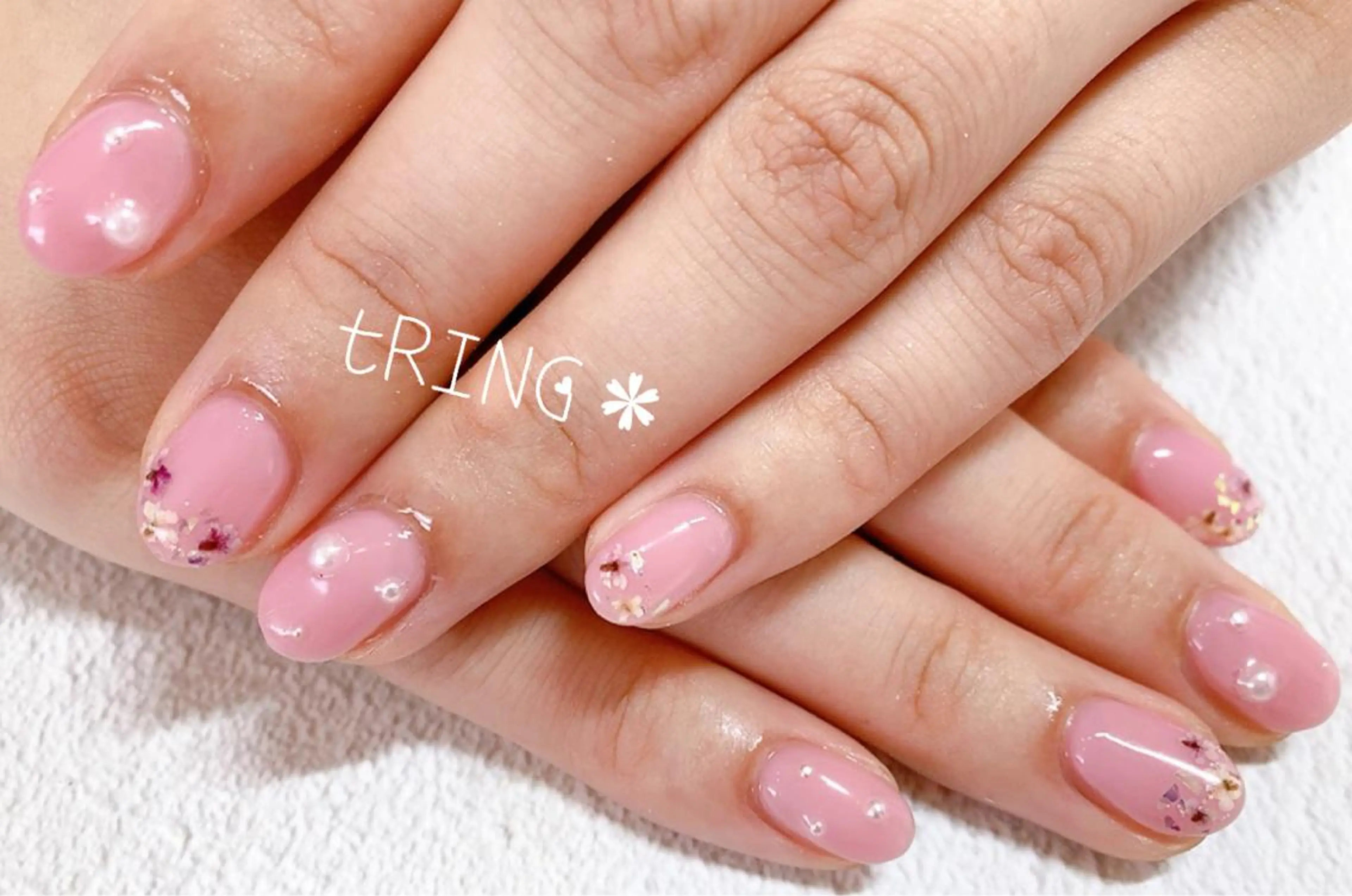 ネイル ハンドネイル tRING* しいの木台のネイルデザイン