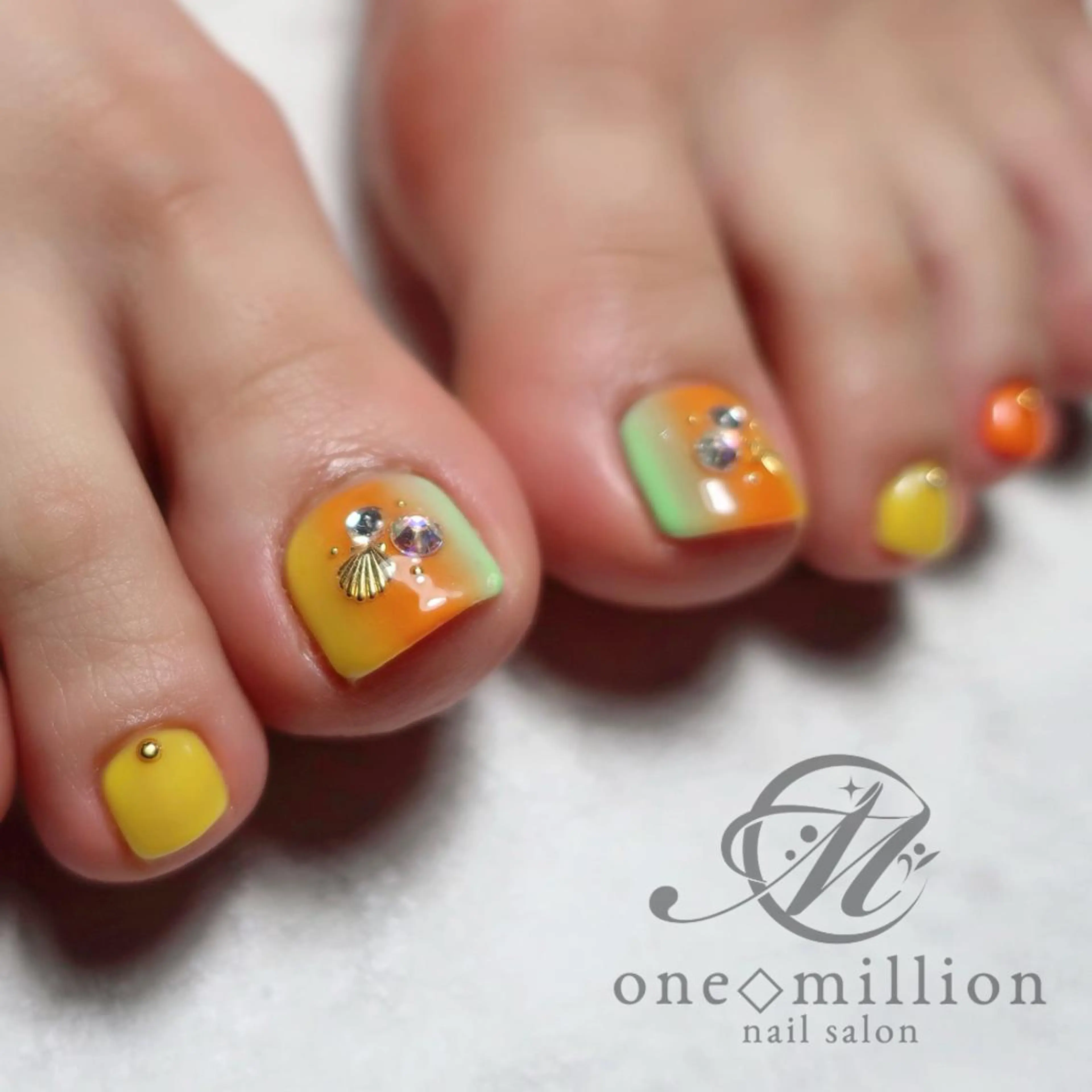 ネイル nail salon ワンミリオンのネイルデザイン