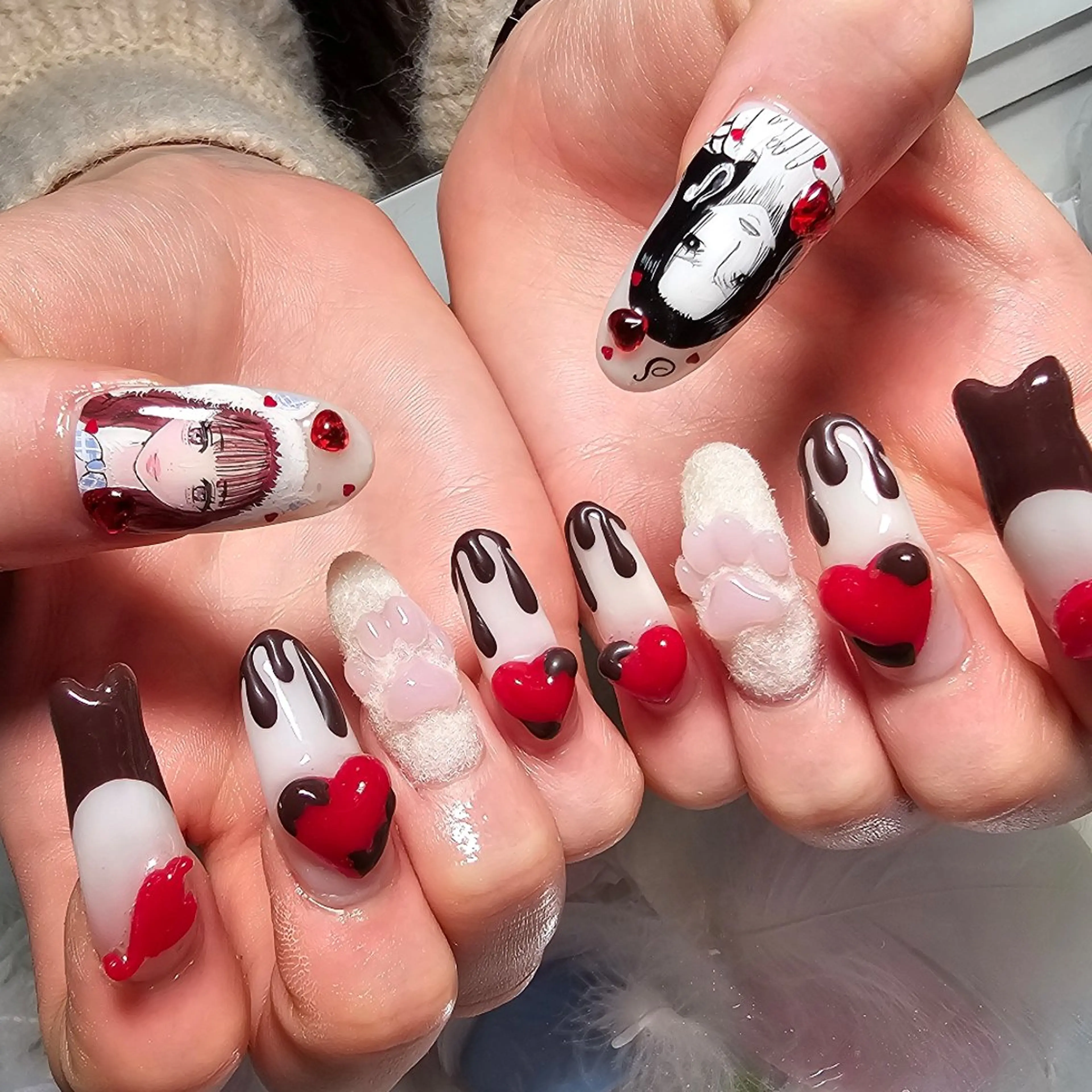 ネイル ハンドネイル ハンドケア おで@ oderi_nailのネイルデザイン