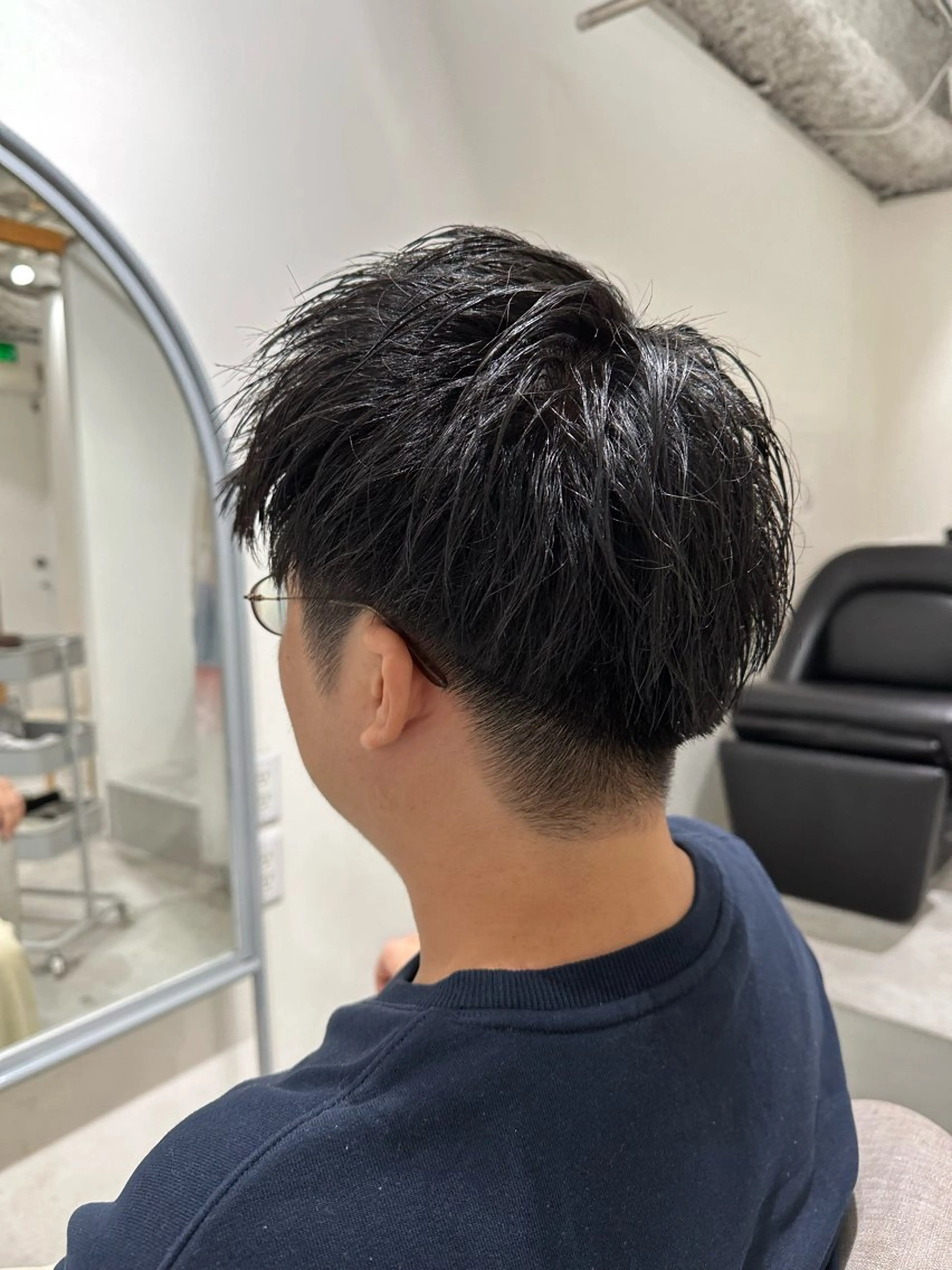 メンズ フェードカット 💎メンズパーマ特化 🥇メンズのプロのヘアスタイル