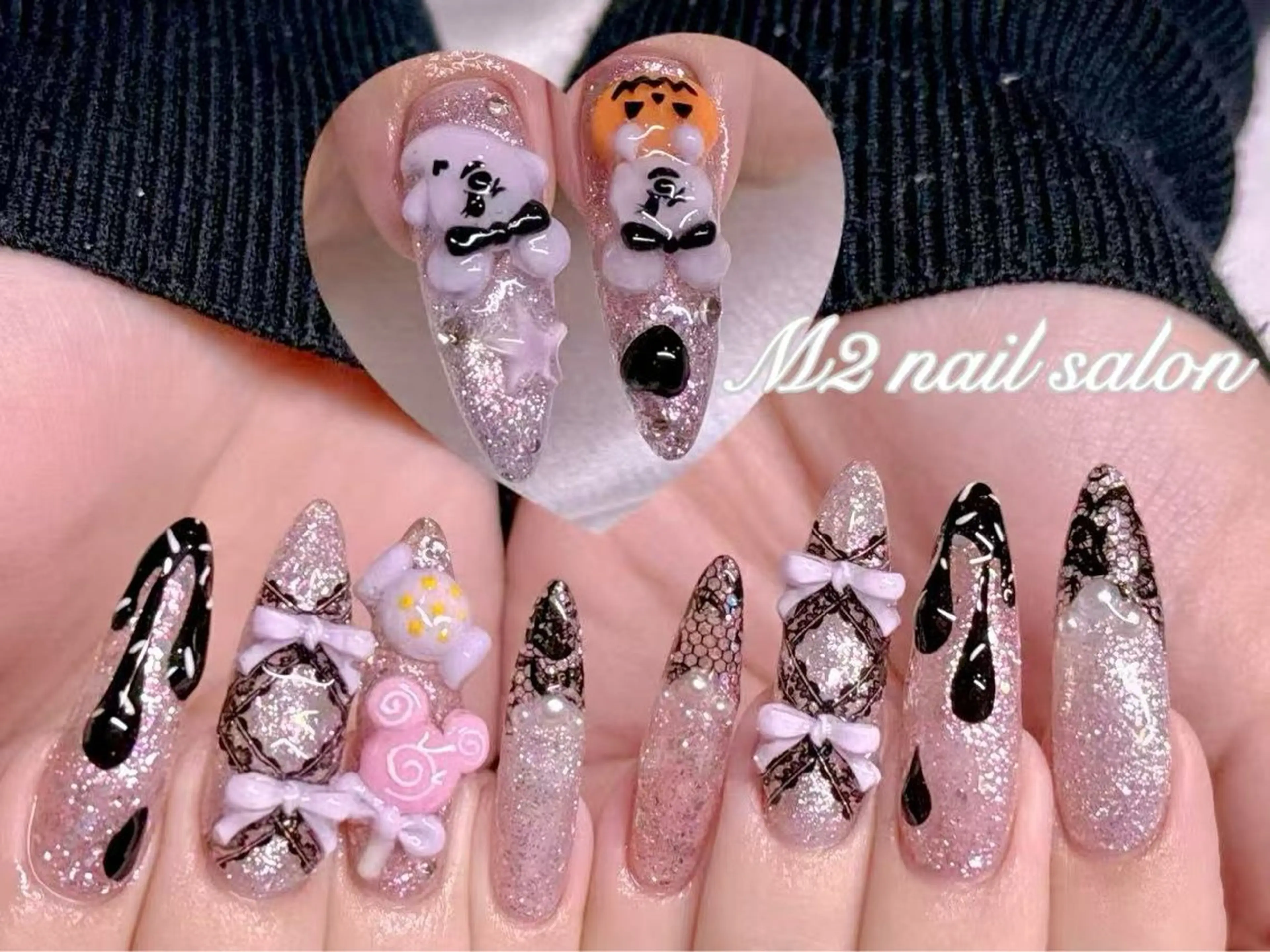 🔥業界最安値SALE🔥大人気通常長さだし150分持ち込みデザインORロングチップ120分持ち込み放題 コースの写真