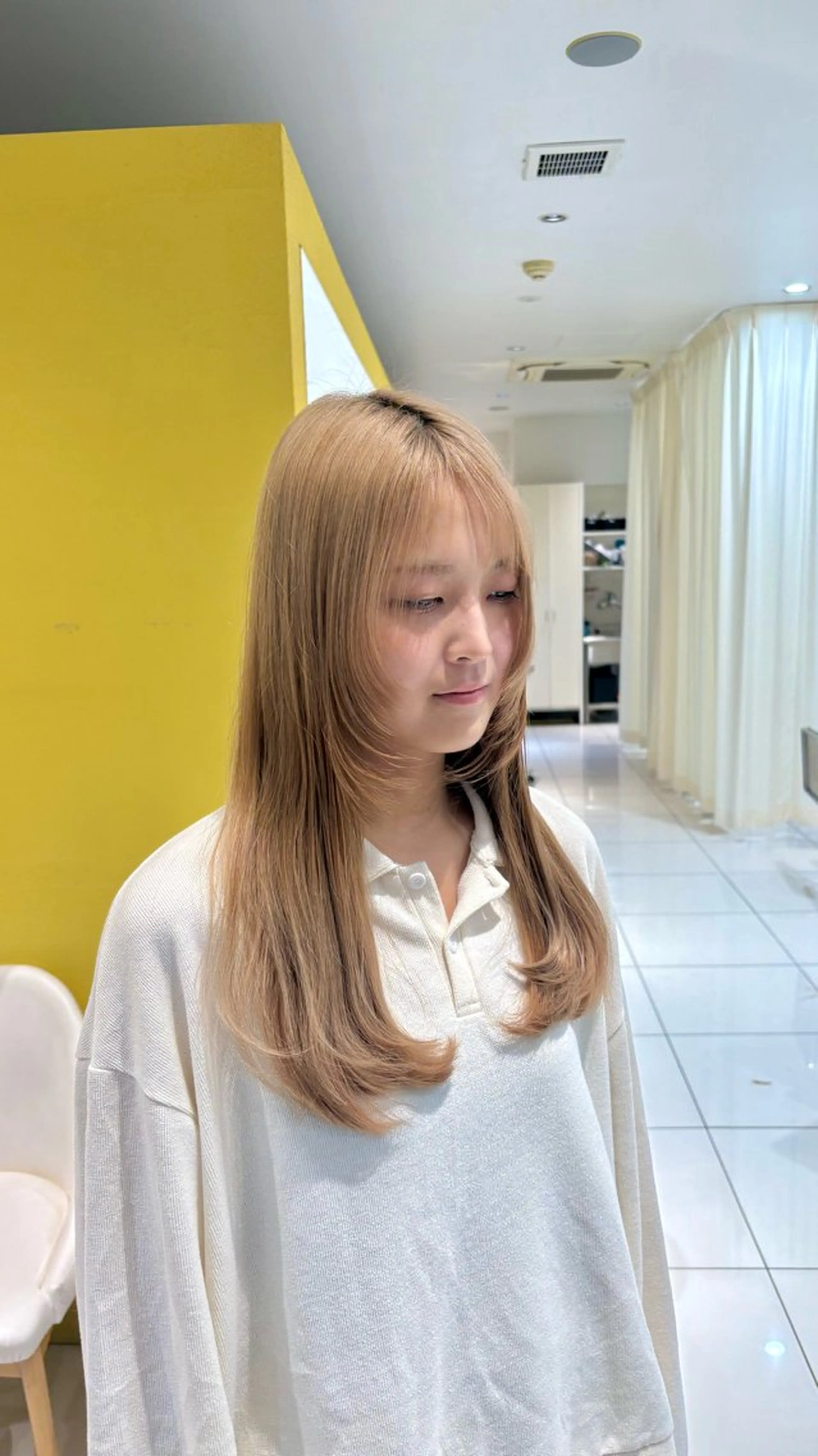 ロング カット yuuna┆ オタク美容師🌈🕒のヘアスタイル