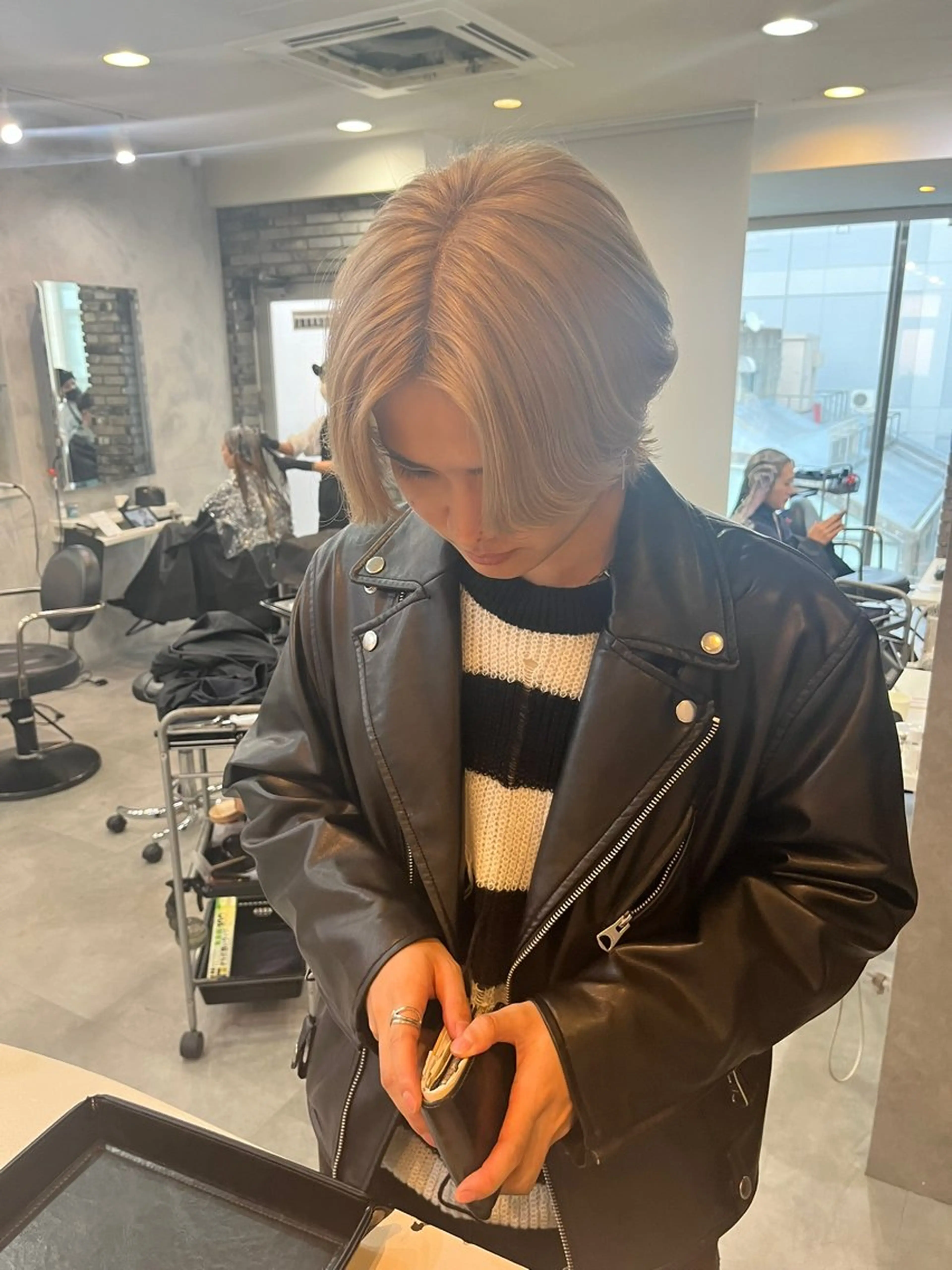 メンズ ロエ平尾山荘所属・平尾/高宮/艶カラー /ハイライト/綜一郎のヘアスタイル