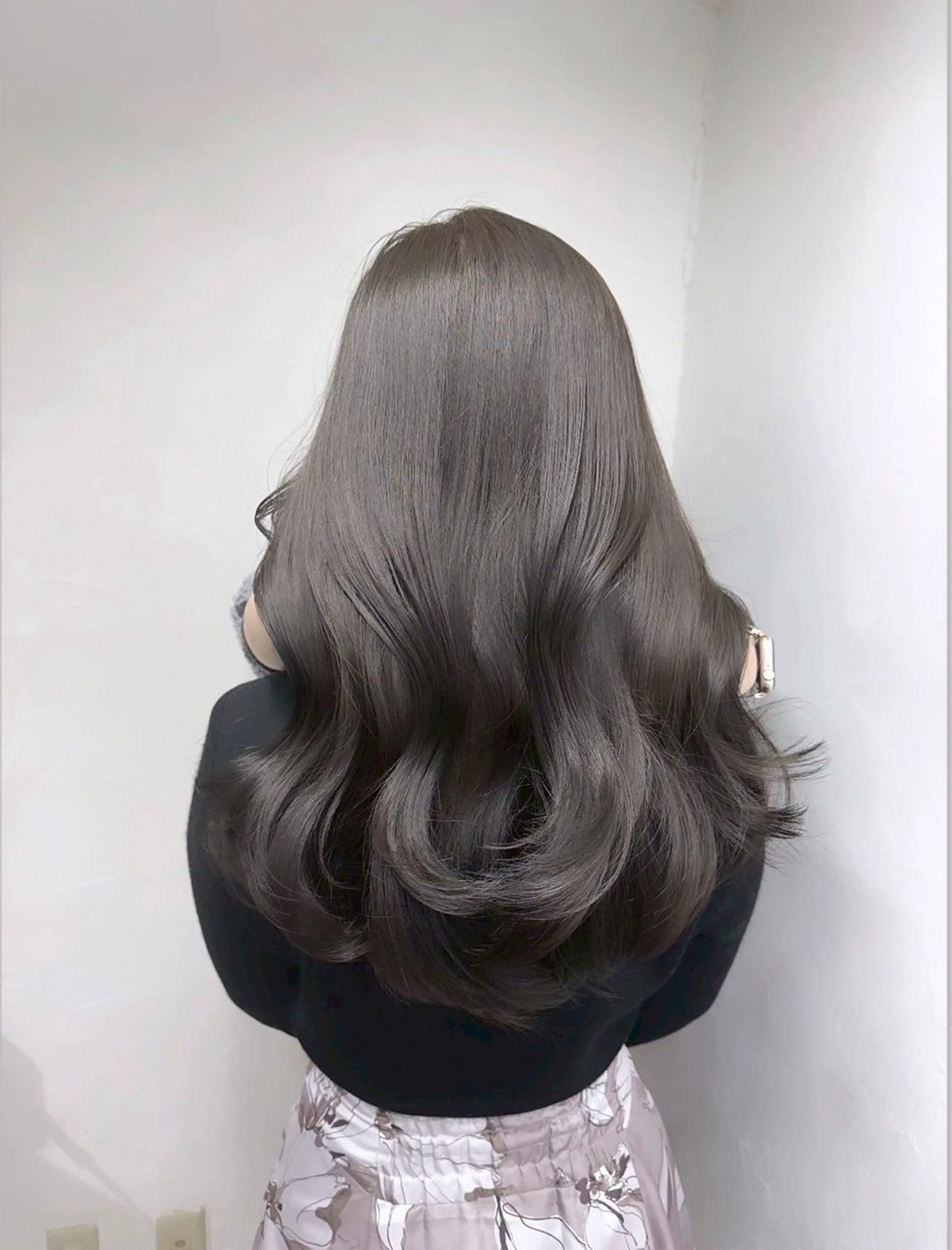 ロング カラー 坂口 誠弥のヘアスタイル