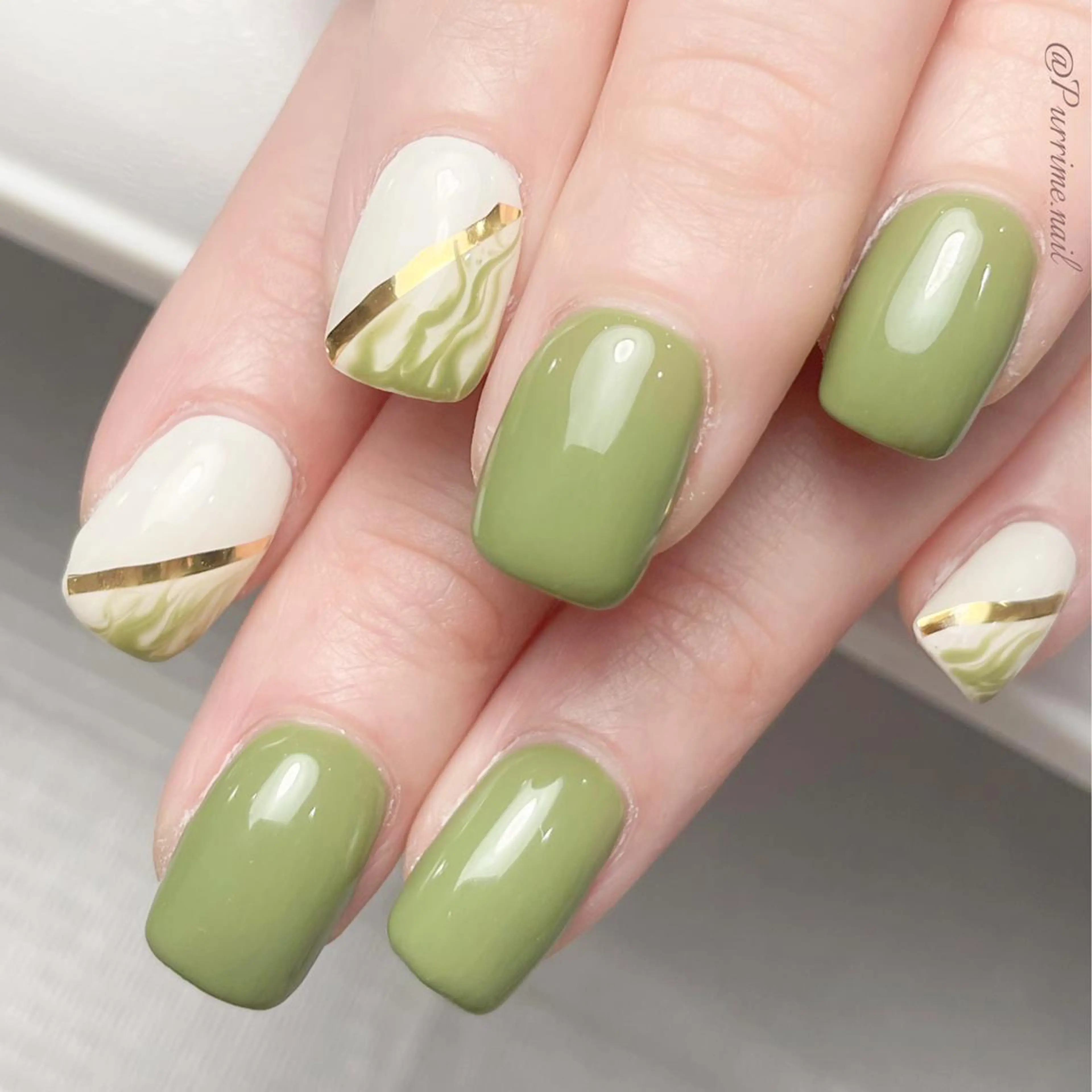 ネイル ハンドネイル Purrime Nail高円寺のネイルデザイン