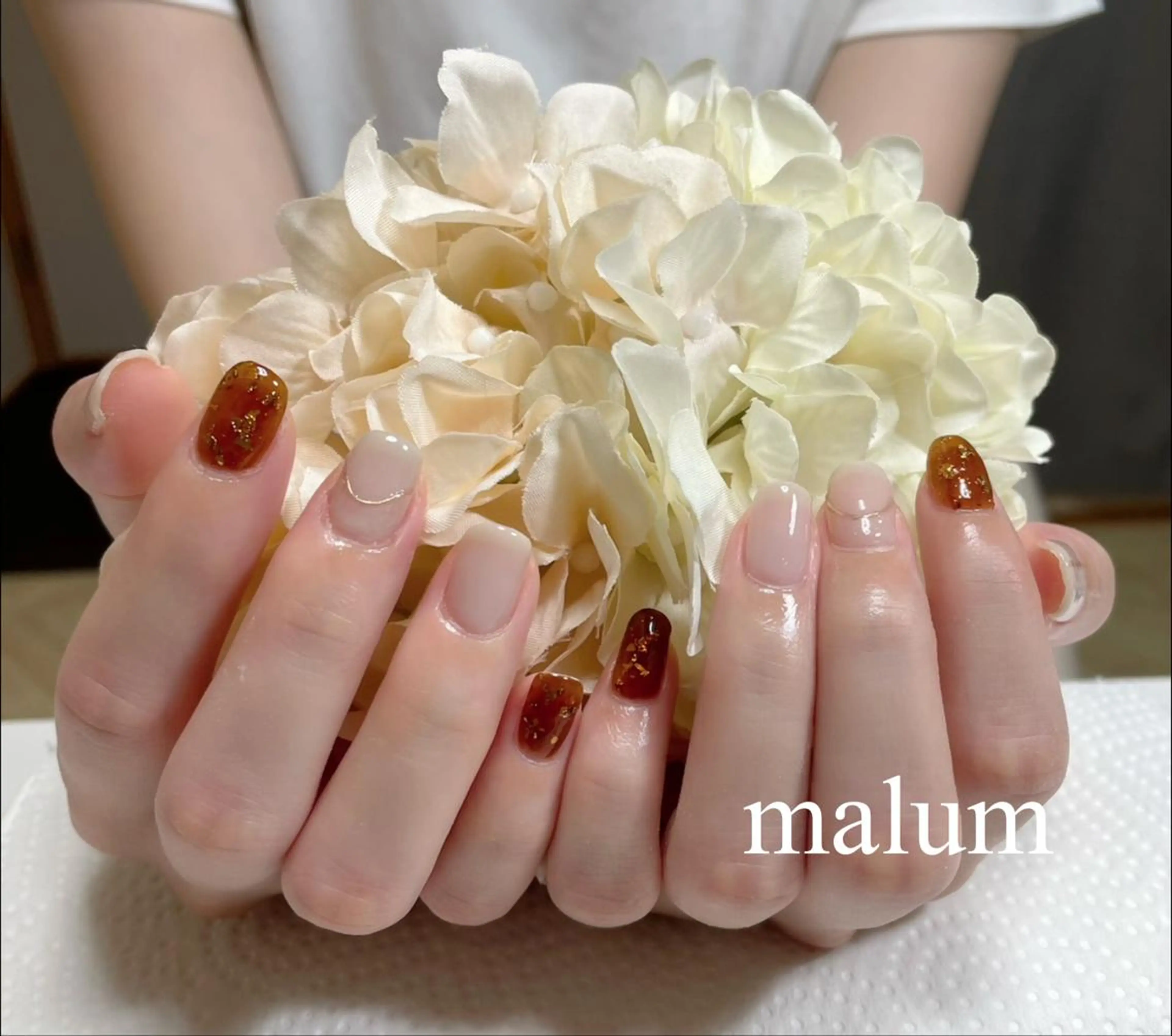 ネイル ハンドネイル malum nailのネイルデザイン