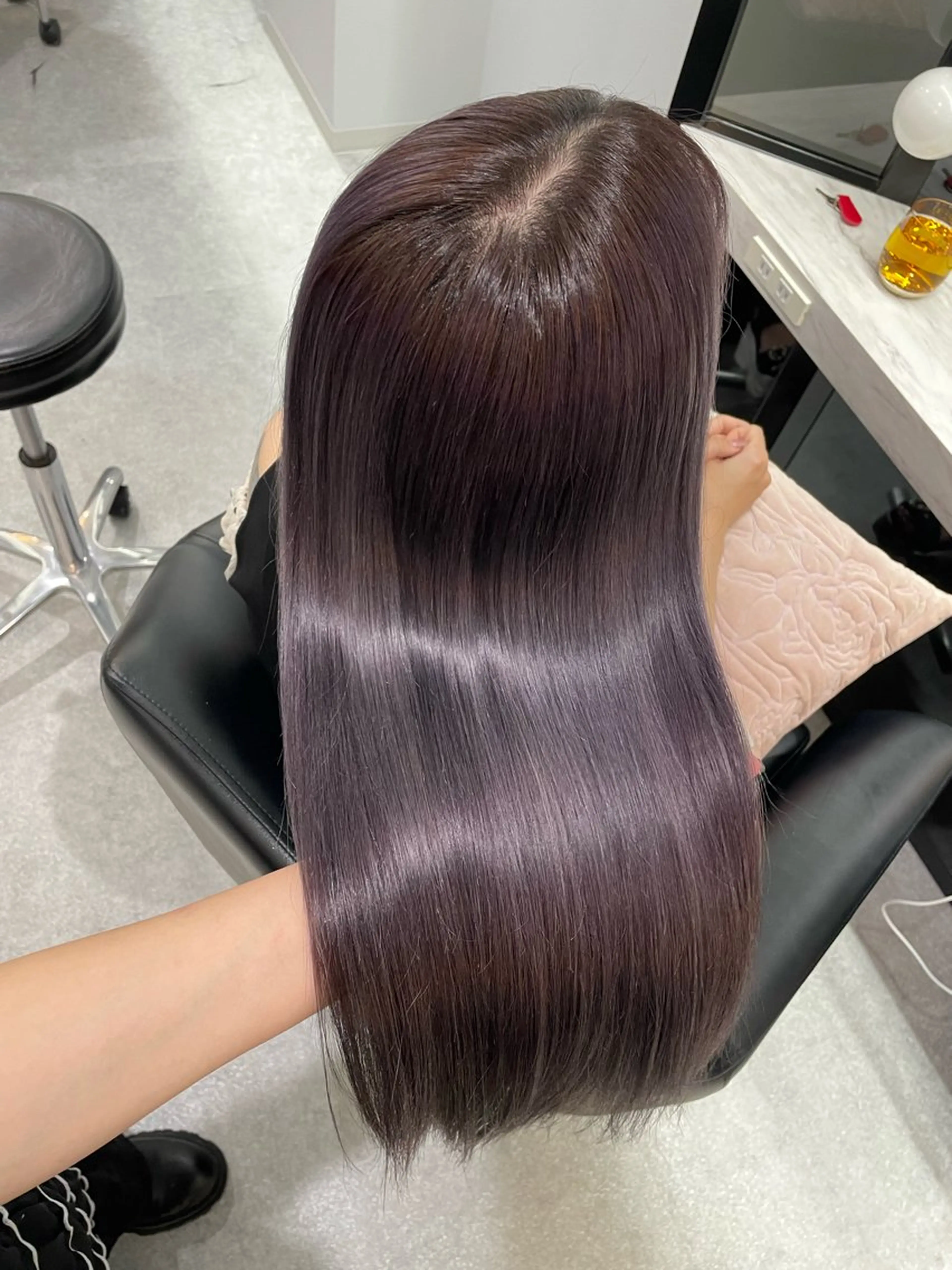 ブリーチ+オンカラーの写真