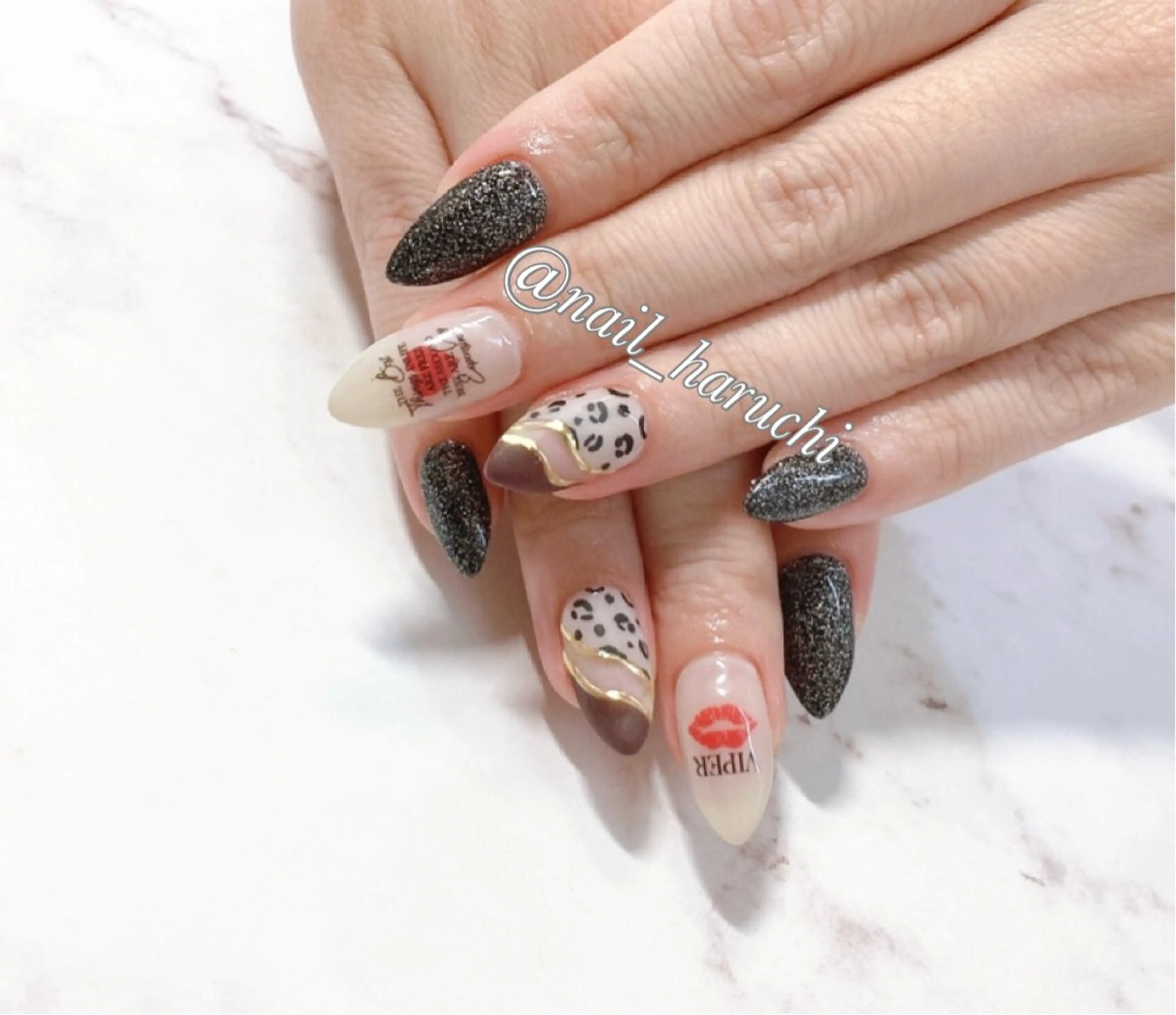 ネイル ハンドネイル HaRu nailのネイルデザイン