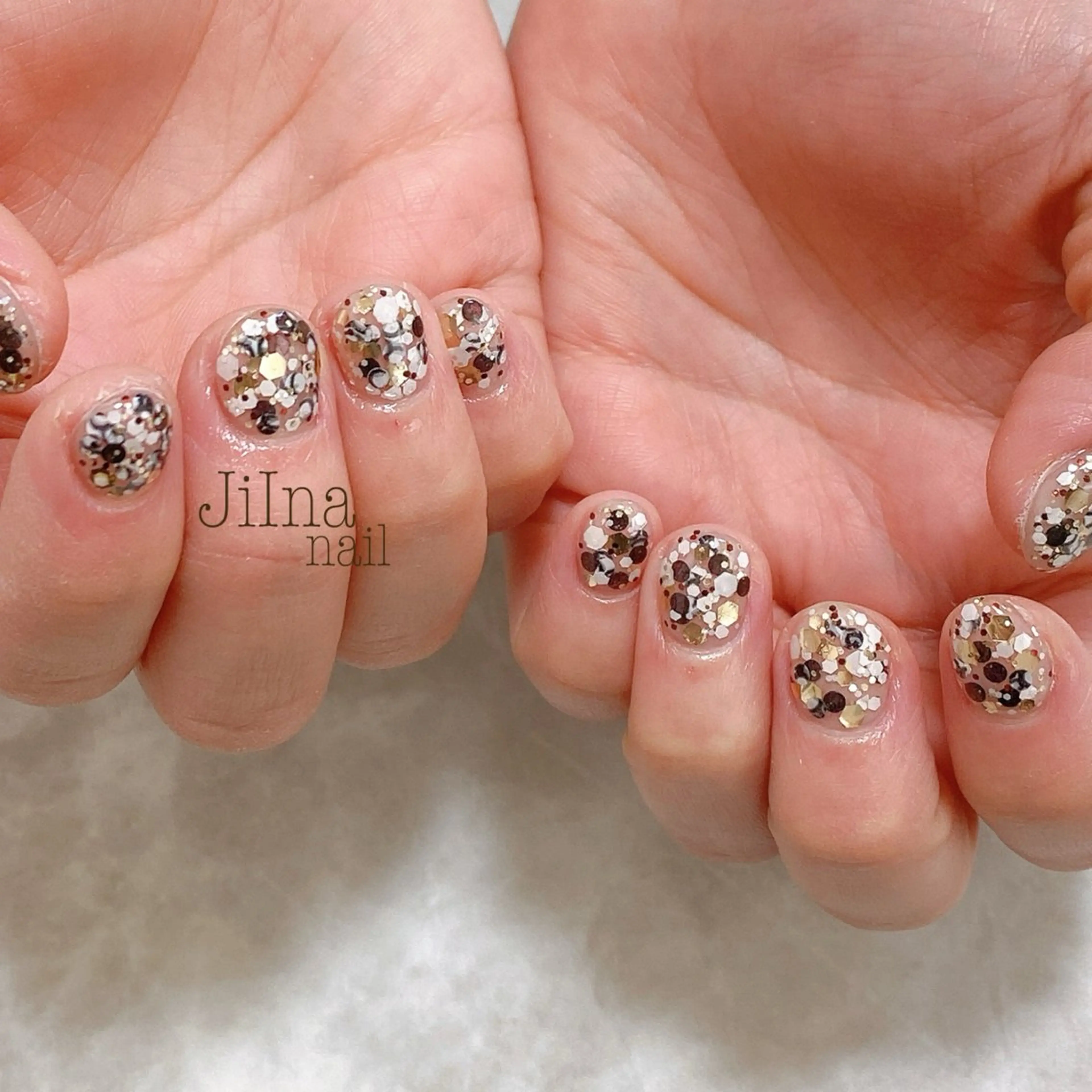 ネイル ワンカラーネイル JiIna nailのネイルデザイン