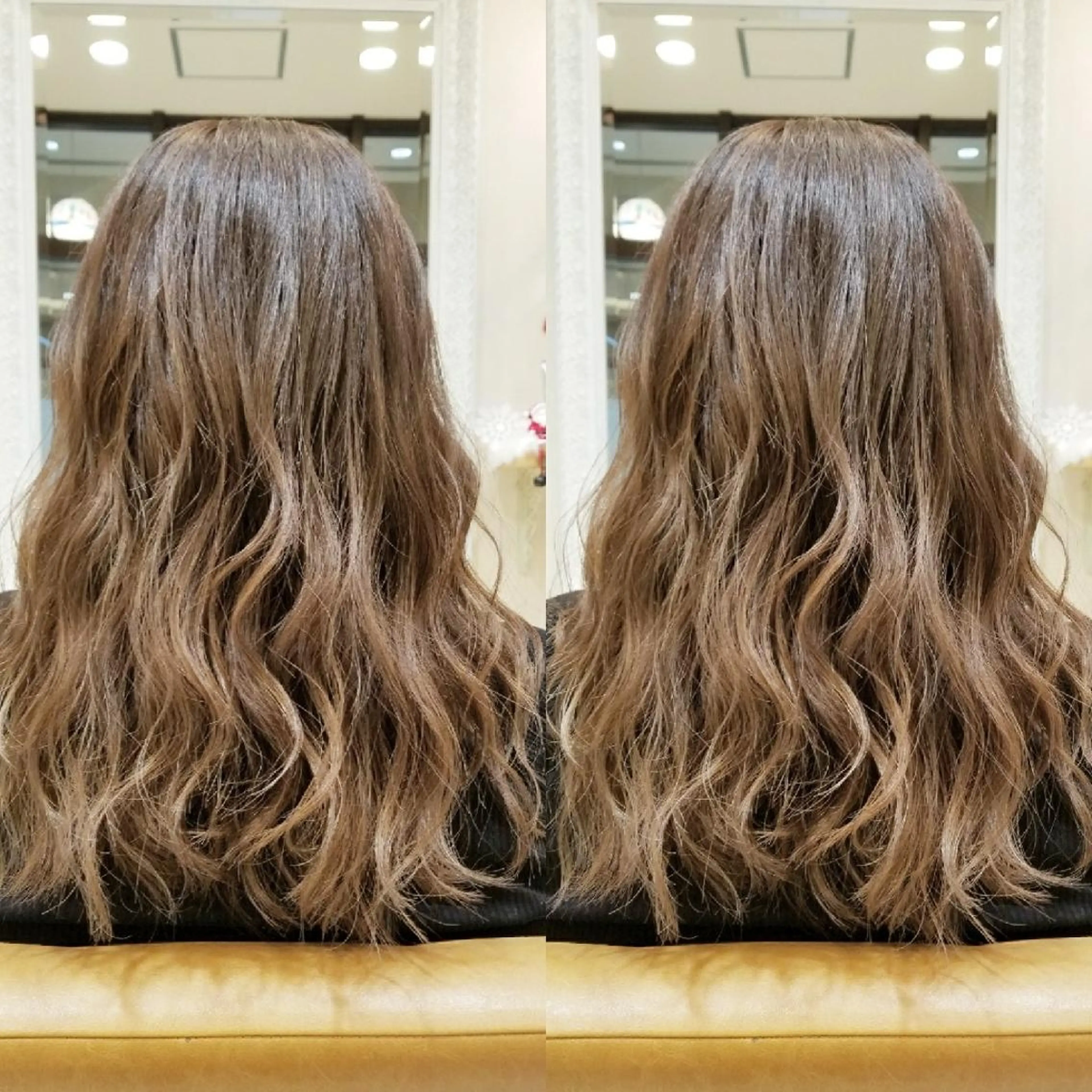 カラー ロング ベージュカラー ハイライトカラー 3Dハイライト ハイライト ブリーチ・ハイトーン 特化🎉内山のヘアスタイル