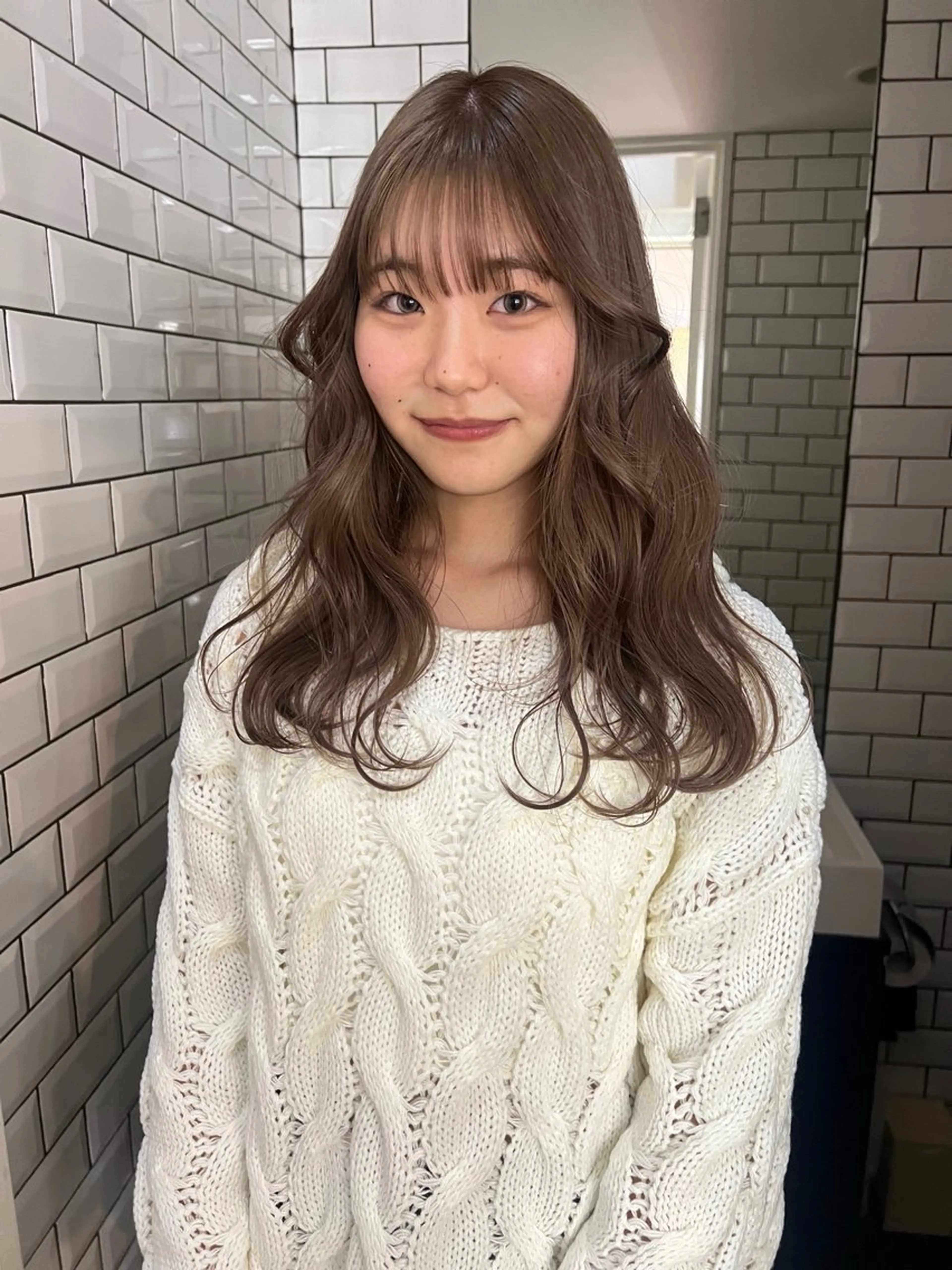 ロング カラー 🎀ハイトーン カラー/宮澤　希🎀のヘアスタイル