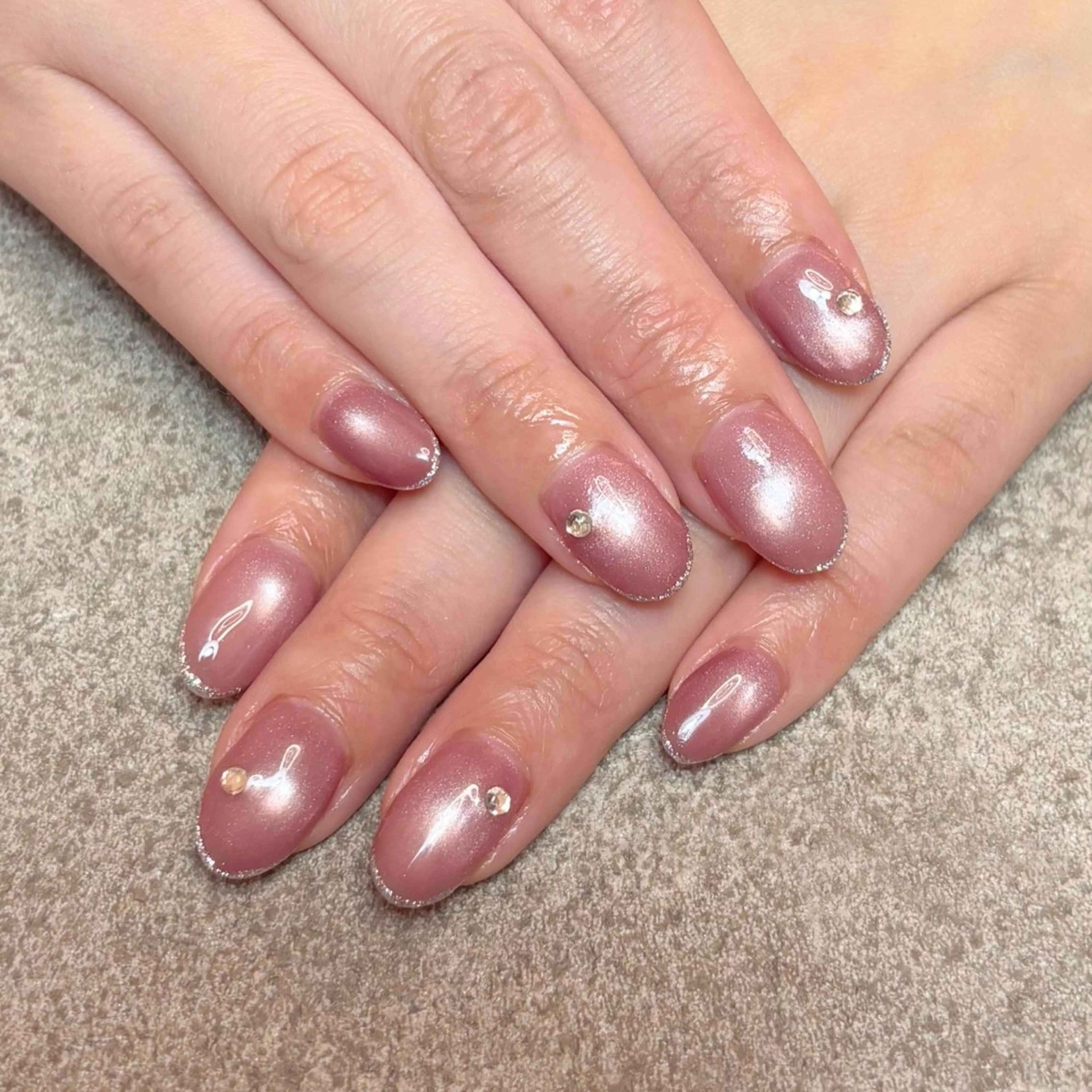 ネイル ラメ(グリッター) ハンドネイル nailroom DIASOMNIAのネイルデザイン