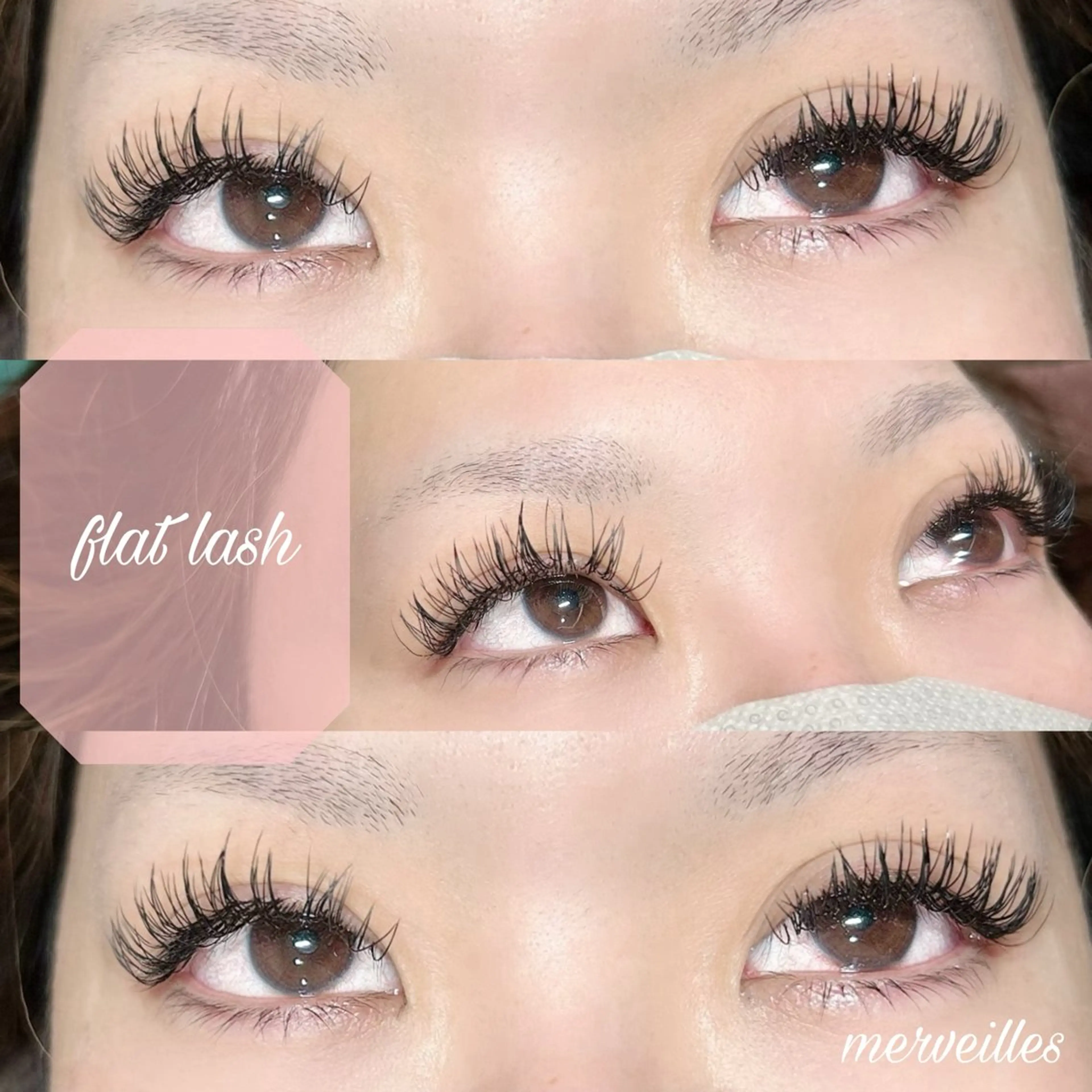 マツエク・マツパ 付け放題 フラットラッシュ マツエク まつげ/整体/にきび ・アトピー専門サロンのマツエク・マツパデザイン