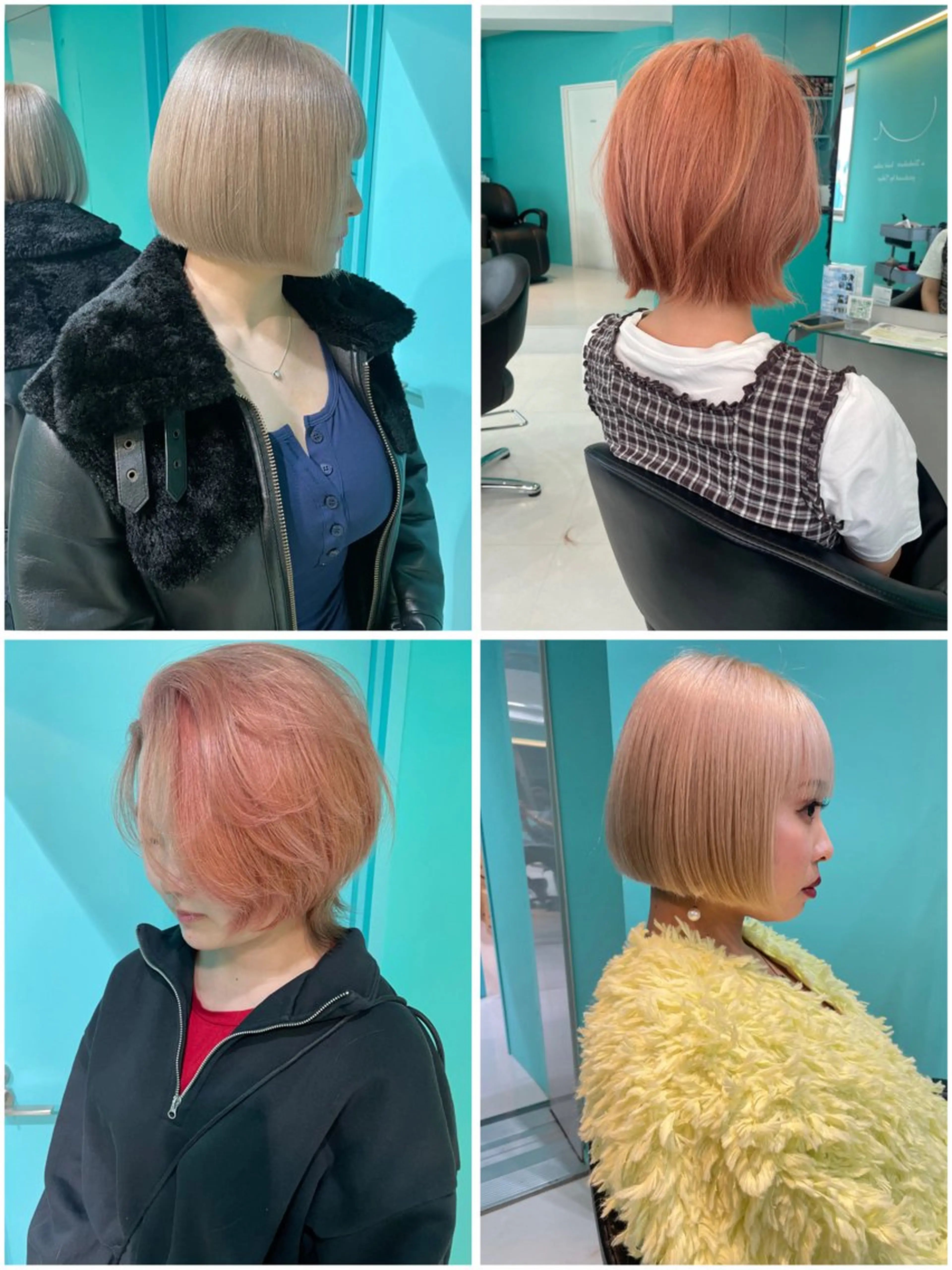 ショート カラー ブリーチ ダブルカラー カット ヘアカラー 🫧ショート/ボブ 池袋西口・泡渕✂️のヘアスタイル