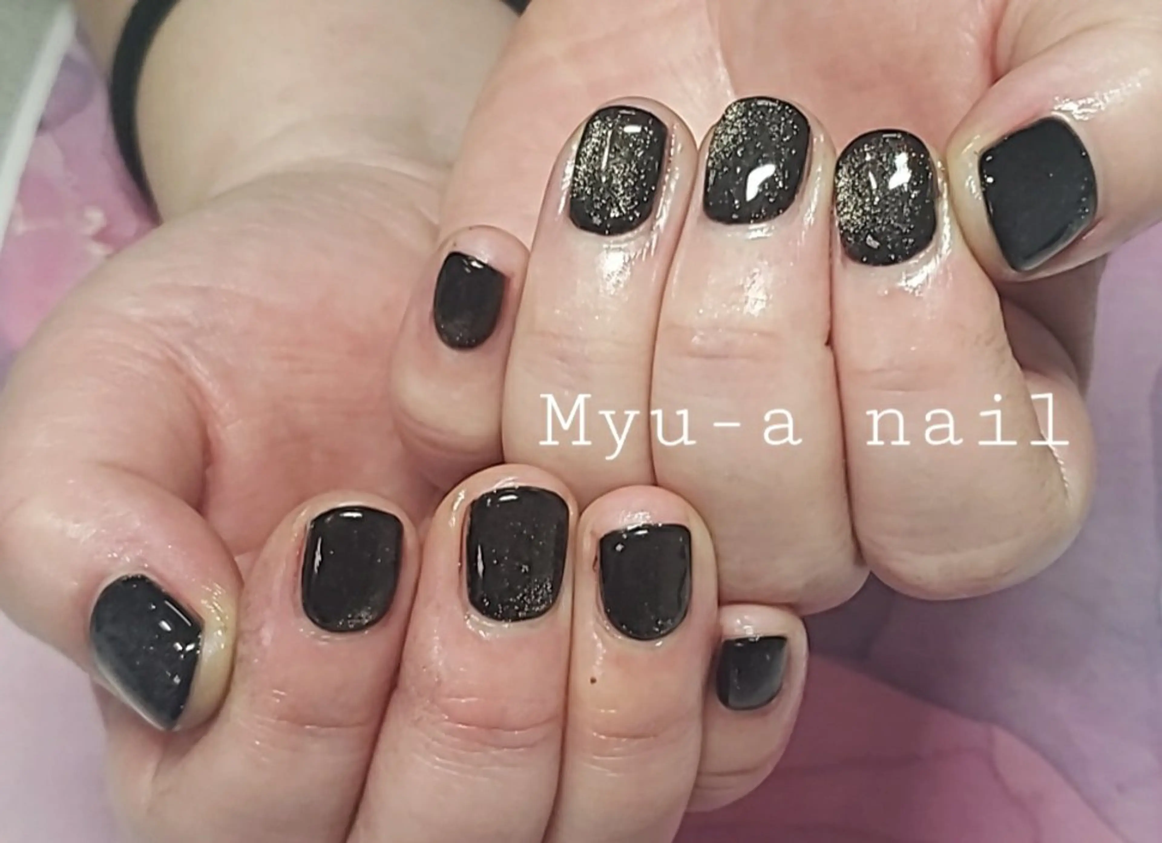 ネイル マグネットネイル ワンカラーネイル Myu-a nail所属・Myu-a  　nailのネイルデザイン