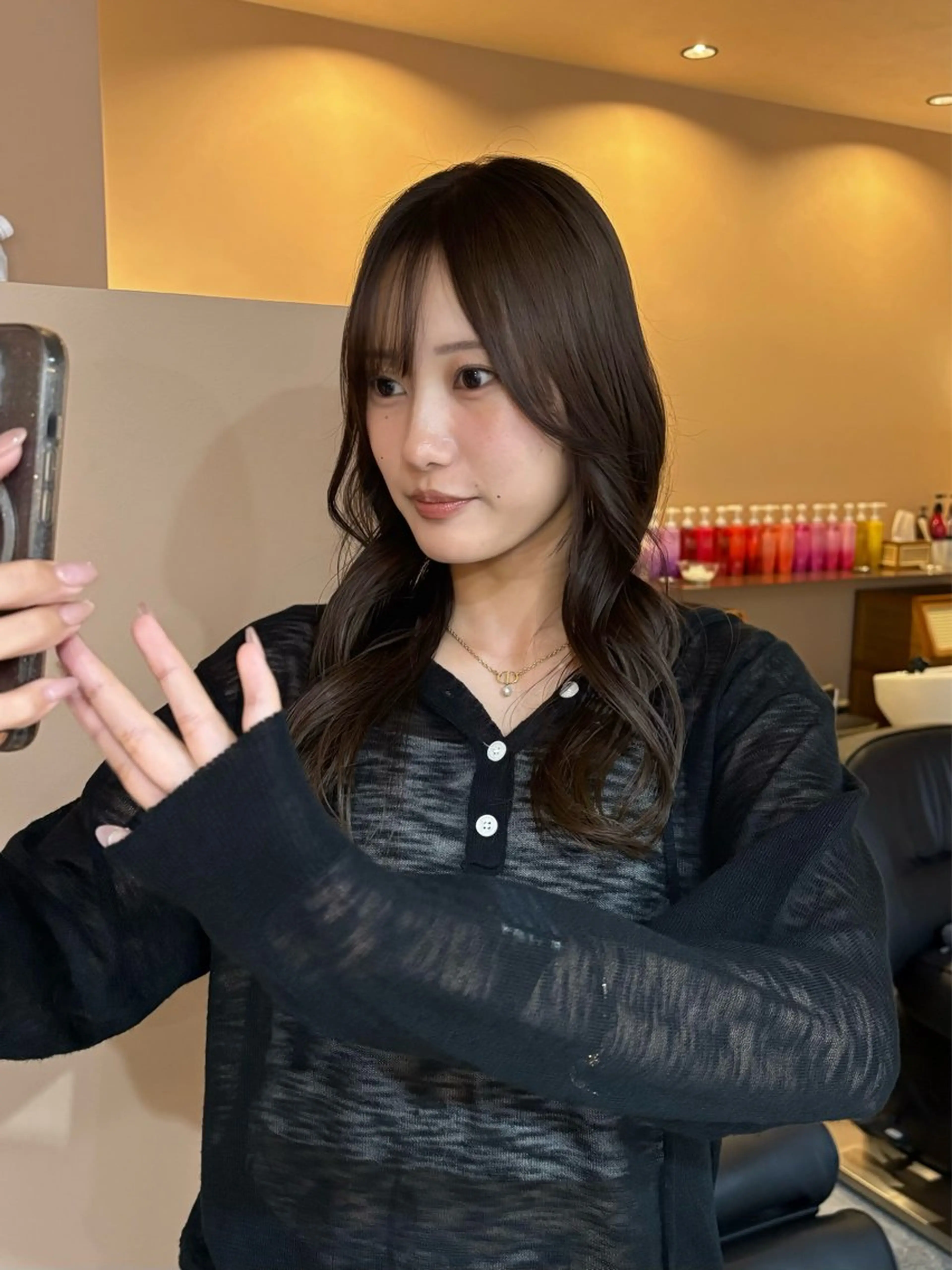 ミディアム メンズモデル募集中 YOKE reinaのヘアスタイル