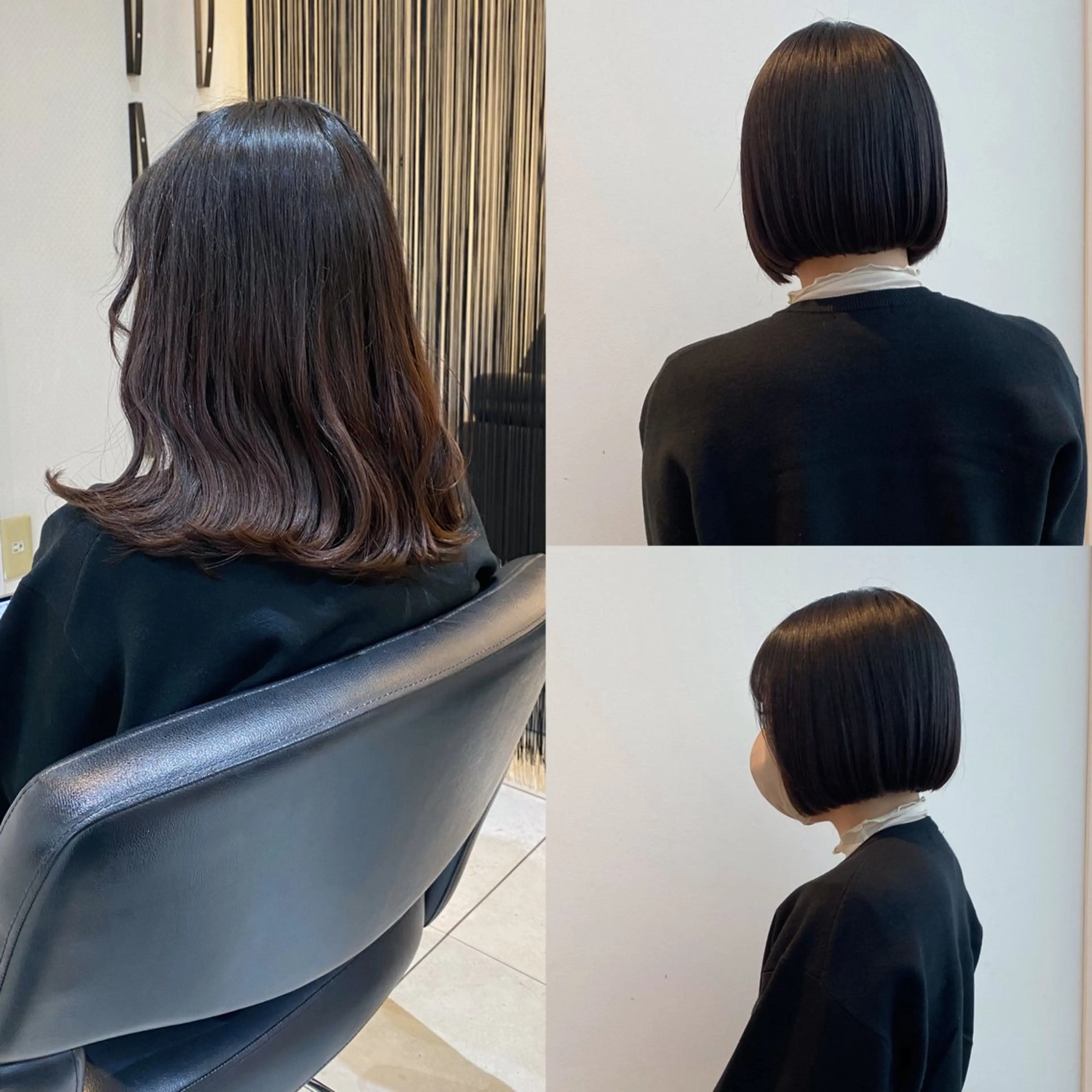 ショート パーマ ボブ カット 縮毛矯正 トリートメント mai / linoah˚✧のヘアスタイル