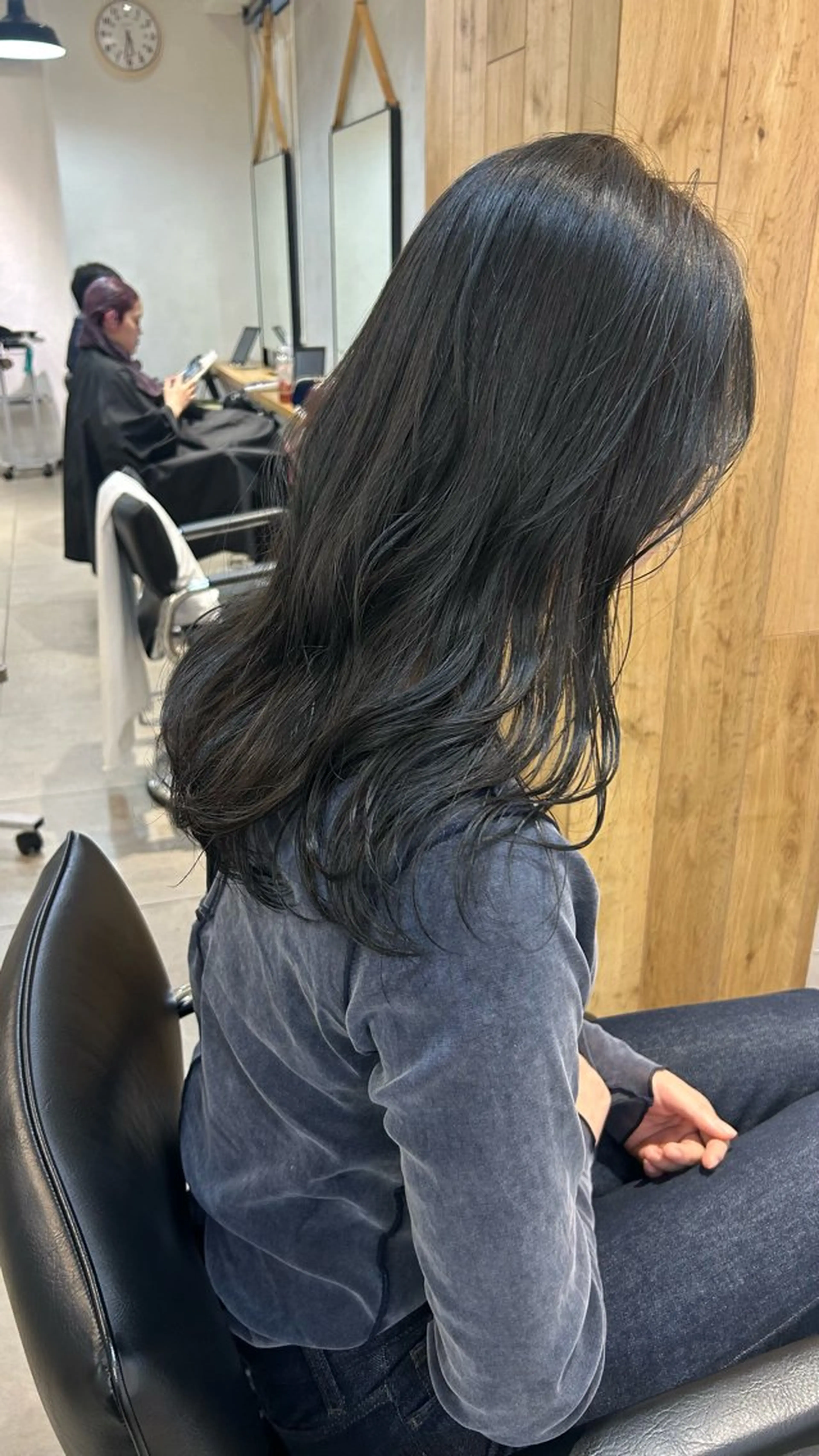 セミロング カラー カット ヘアカラー じゅわっと暖色カラー 🍊Moemiのヘアスタイル