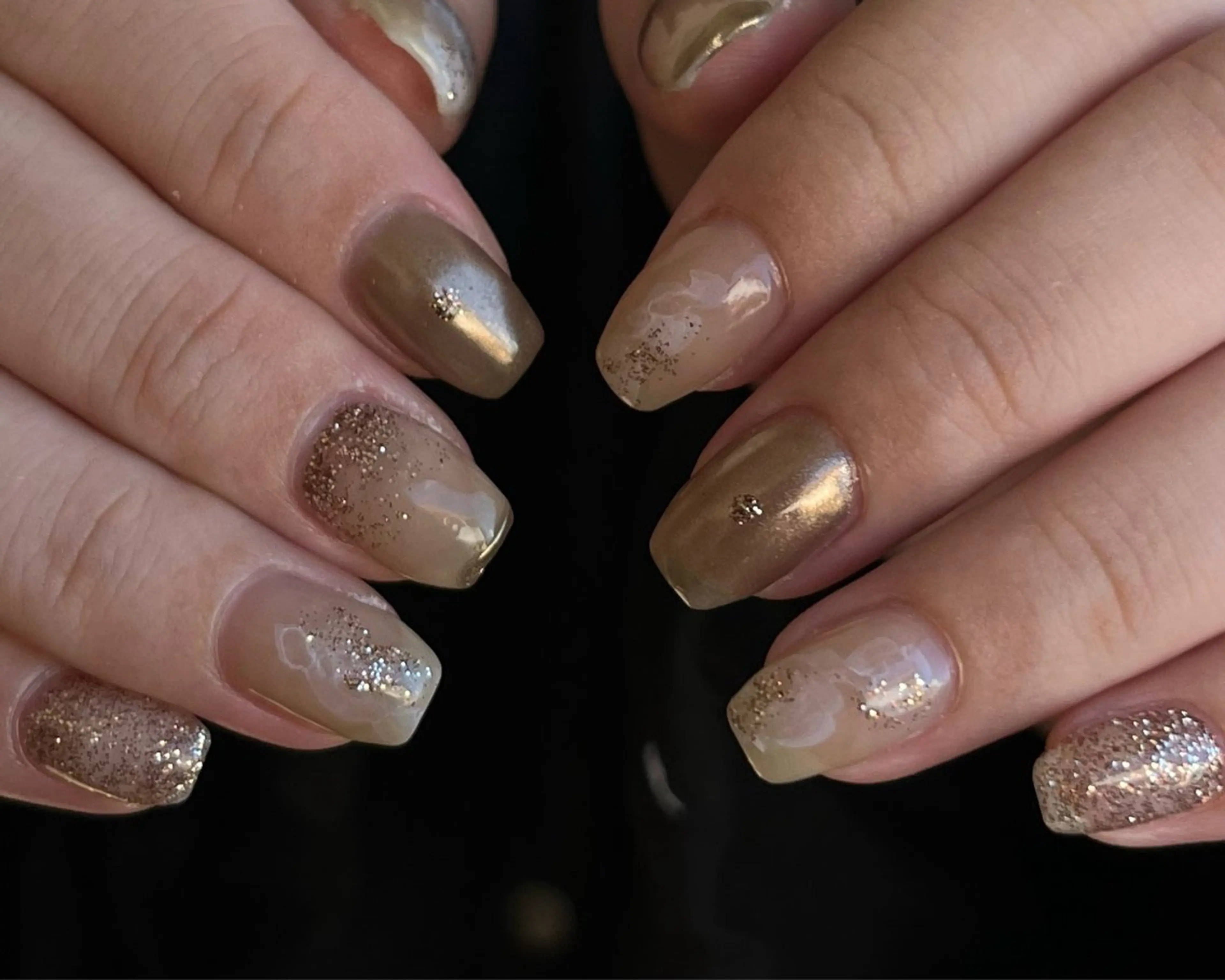 ネイル Ray. ちゅるん系ニュアンスのエステ・リラクイメージ