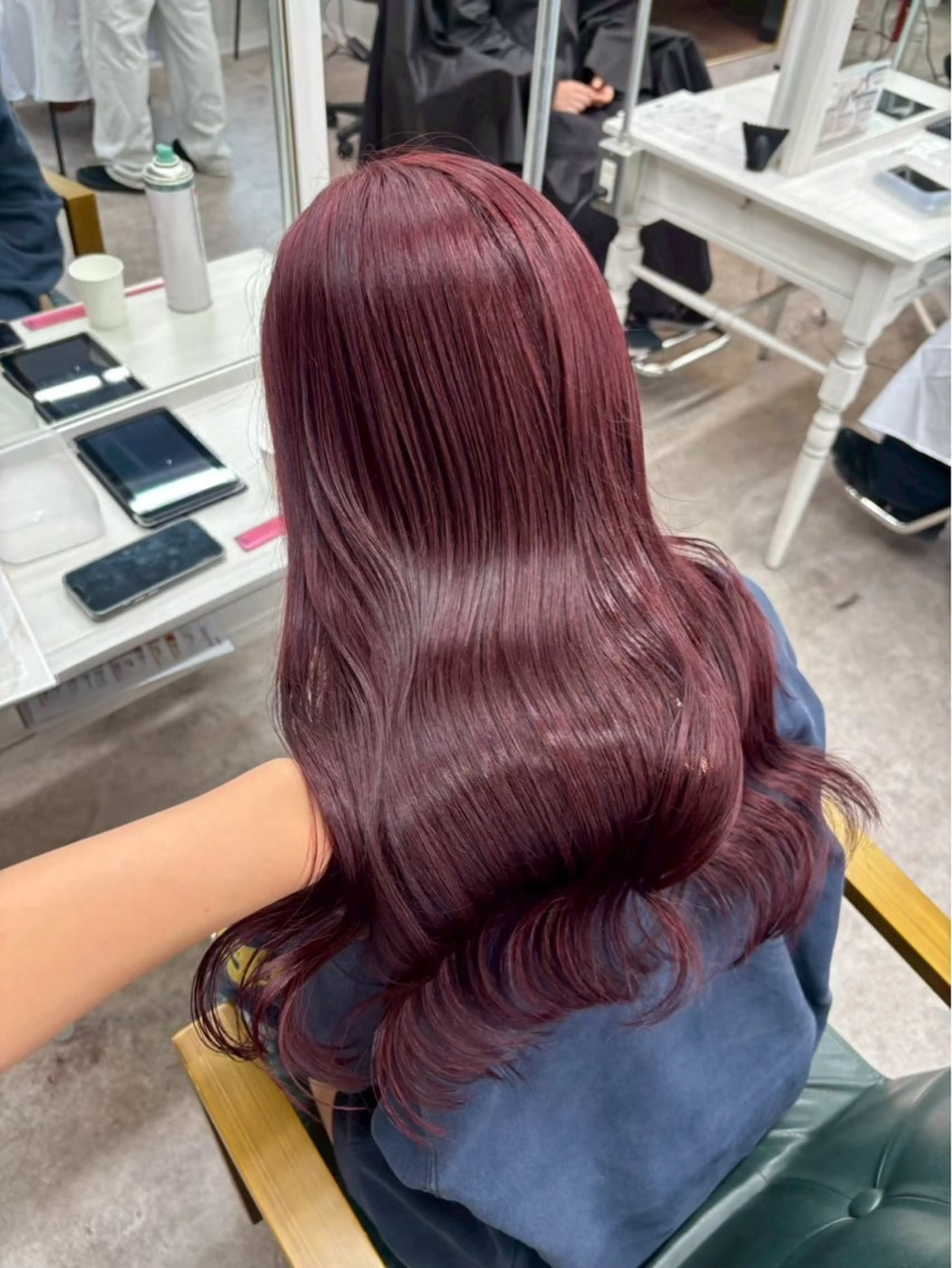 【🌸期間限定🌸】カット＋ケアカラー＋TR＋春のUVケアスプレーの写真