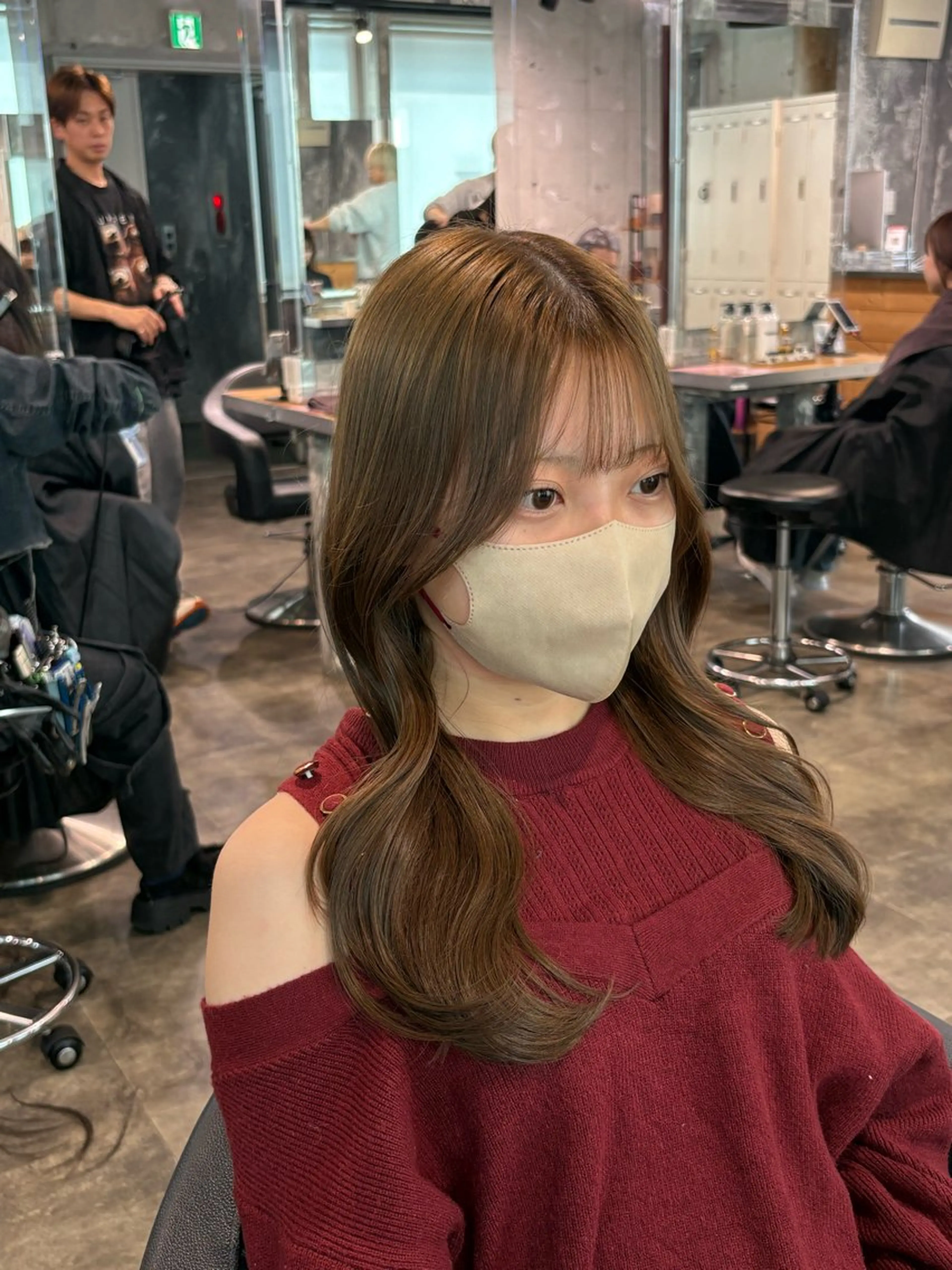 🌷赤みをなくせる人気カラー🌷韓国人気も高いオリーブカラー🎀の写真