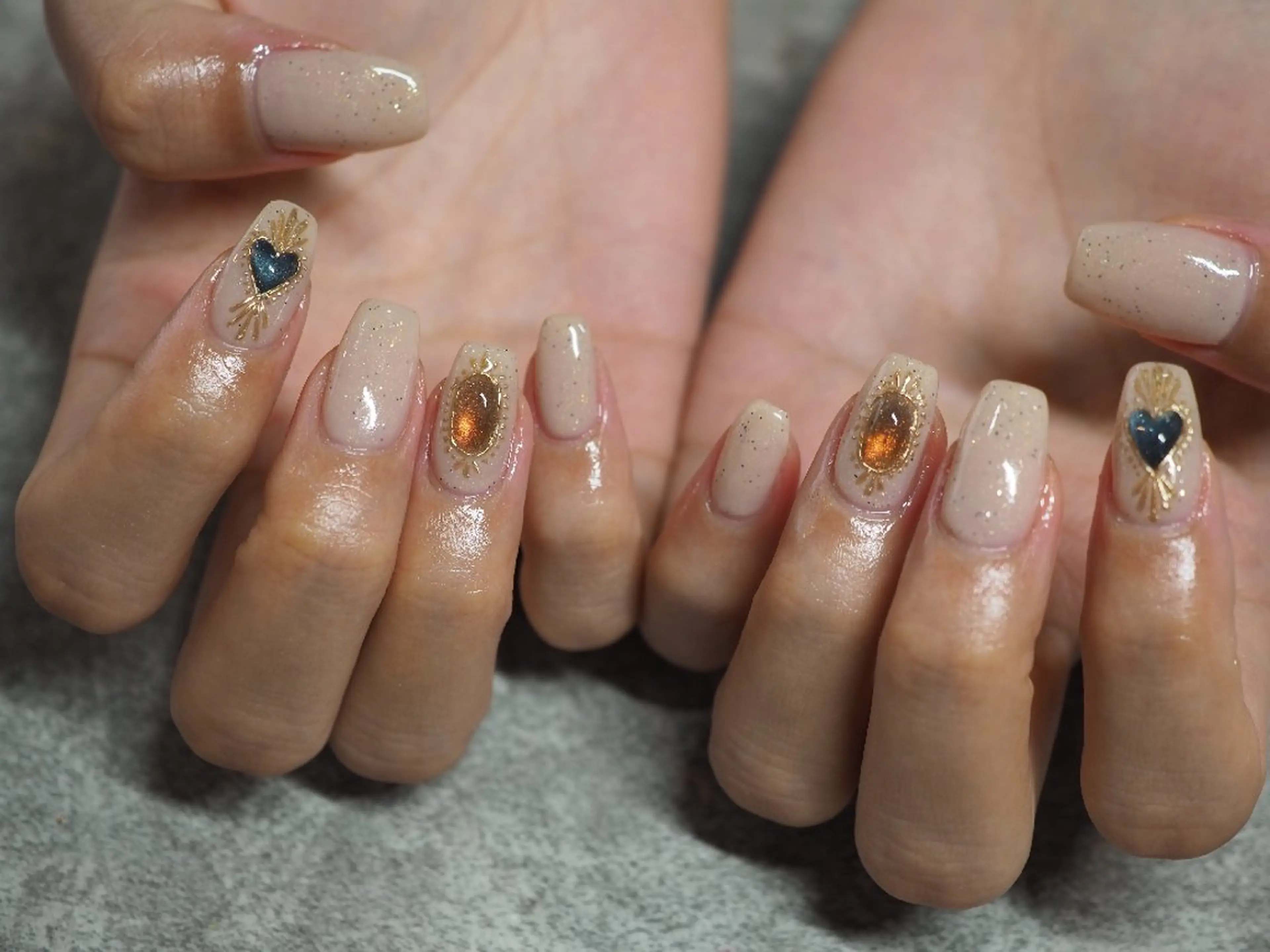 ネイル ハンドネイル glaNje 福光のネイルデザイン