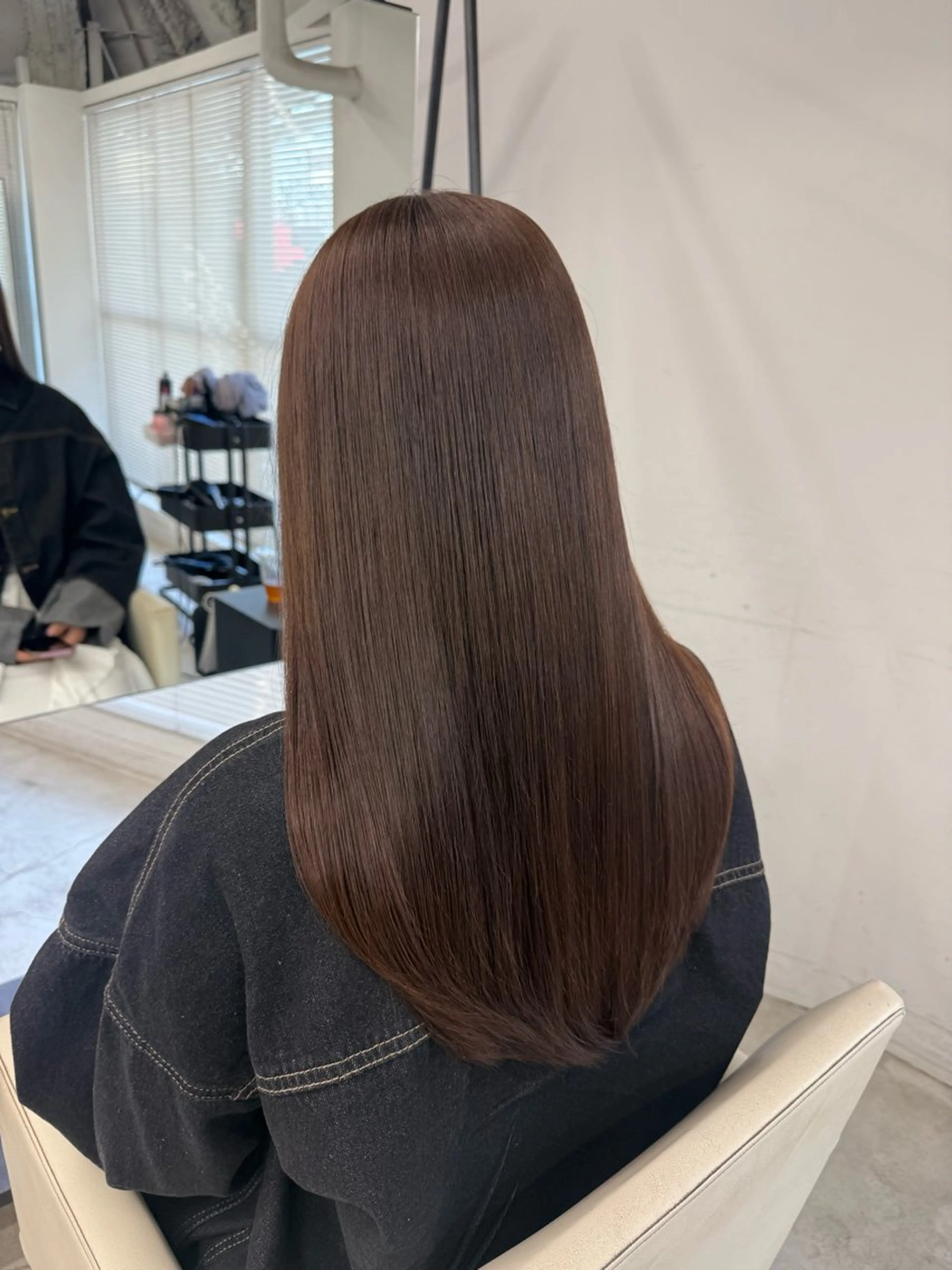 カラー 韓国🫧髪質改善🫧 縮毛矯正🫧陽菜🫧のヘアスタイル