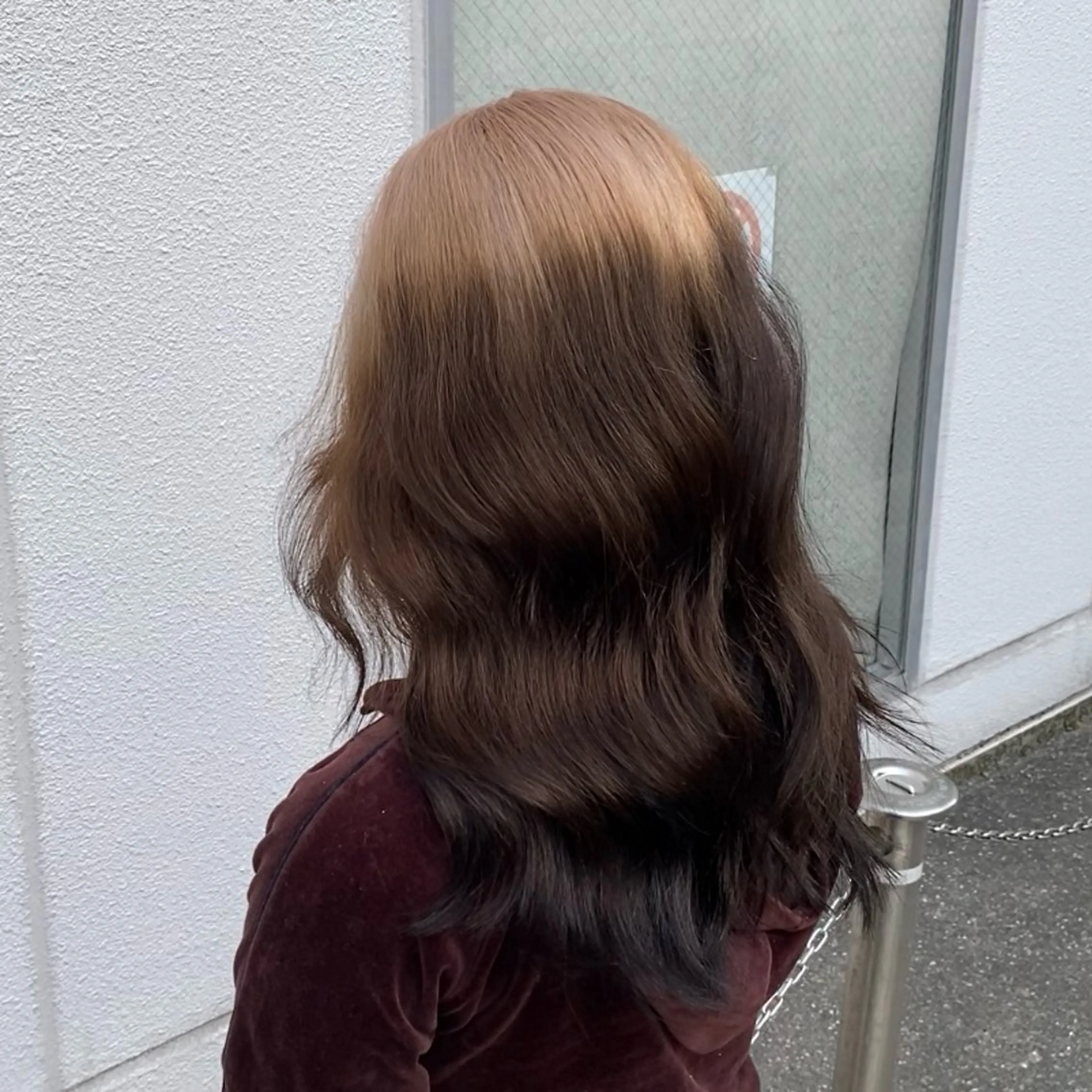 ロング カット ヘアカラー トリートメント ハイトーン/レイヤー カット/TAKEのヘアスタイル