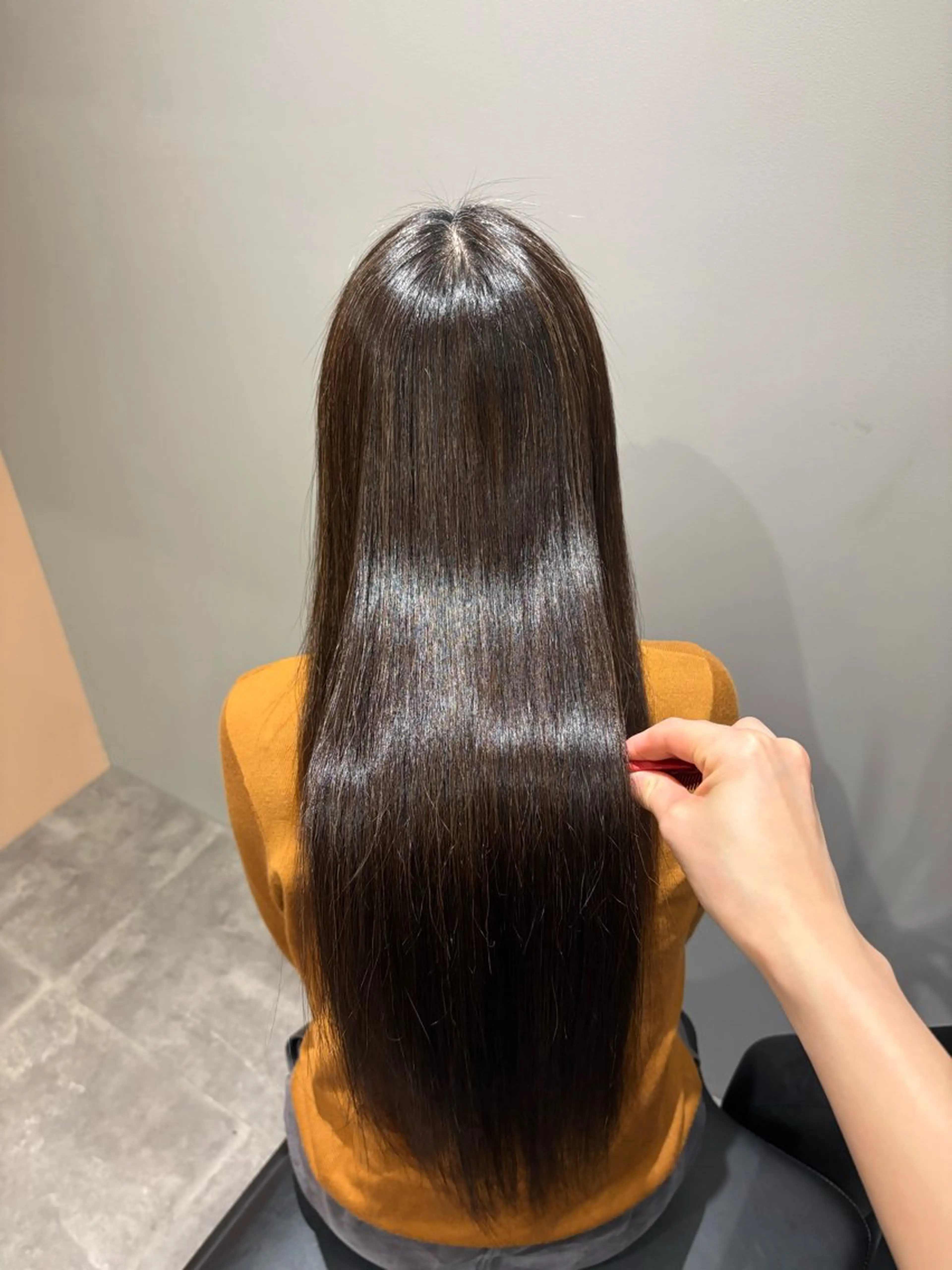 ロング 髪質改善/レイヤーカ ット/hatsuneのヘアスタイル