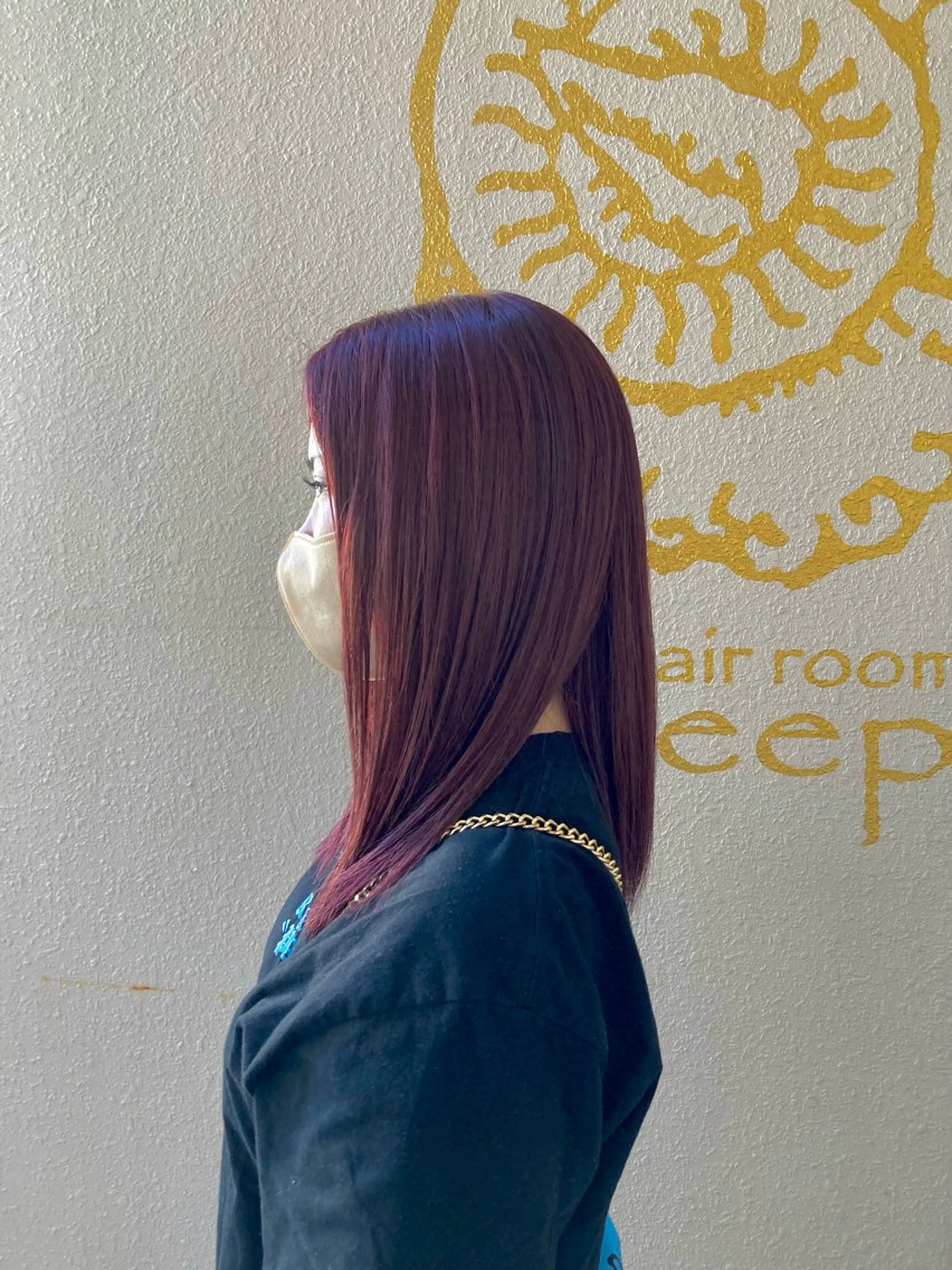 セミロング hairroomsheeps所属・カットモデル募集中/ 大城しょうかのヘアスタイル