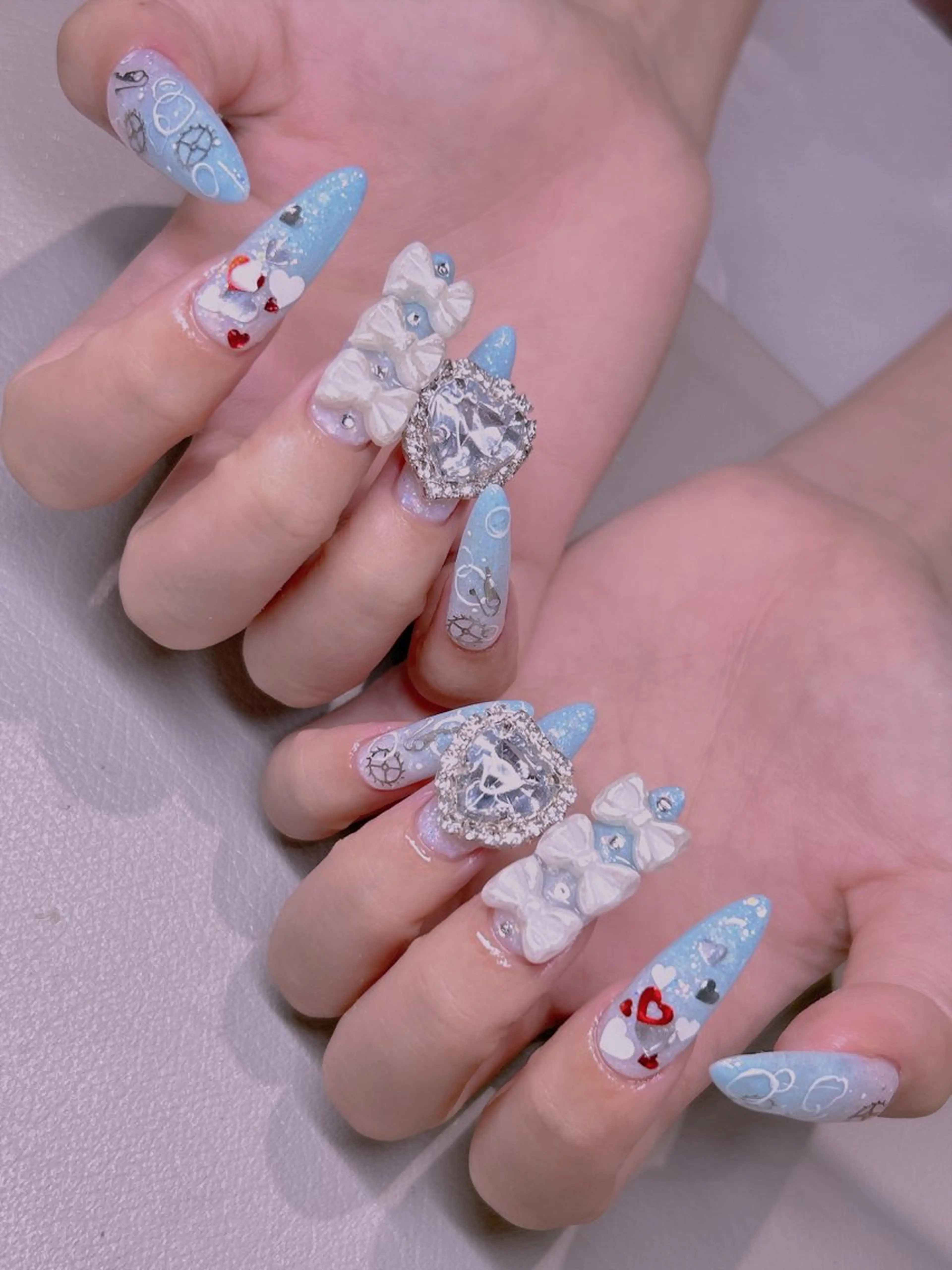 ネイル 長さだし専門店 M2　rikaのネイルデザイン