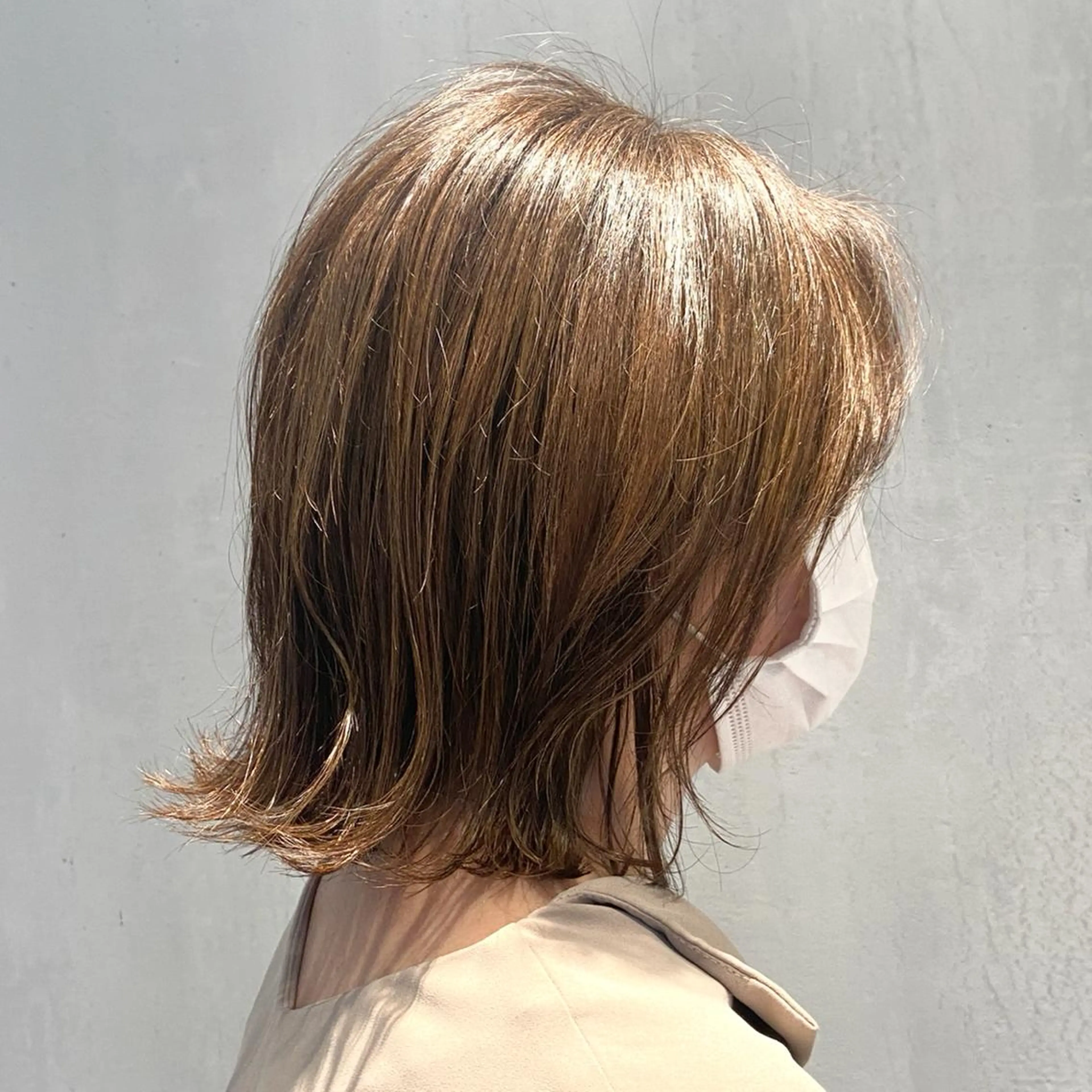 [リピーター様用]リペアカラー+前髪カットの写真