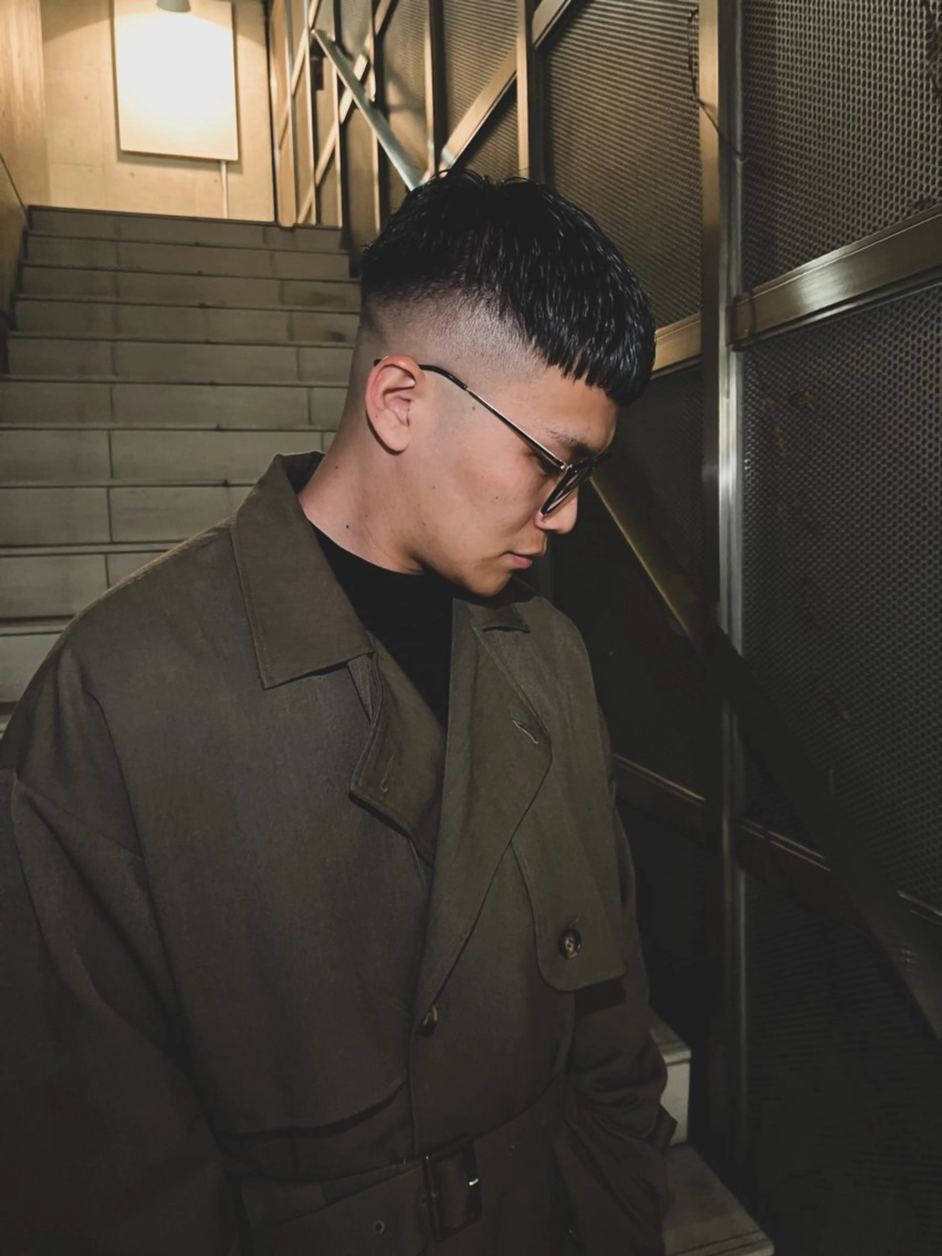 ショート メンズ 豊崎 佑輔のヘアスタイル