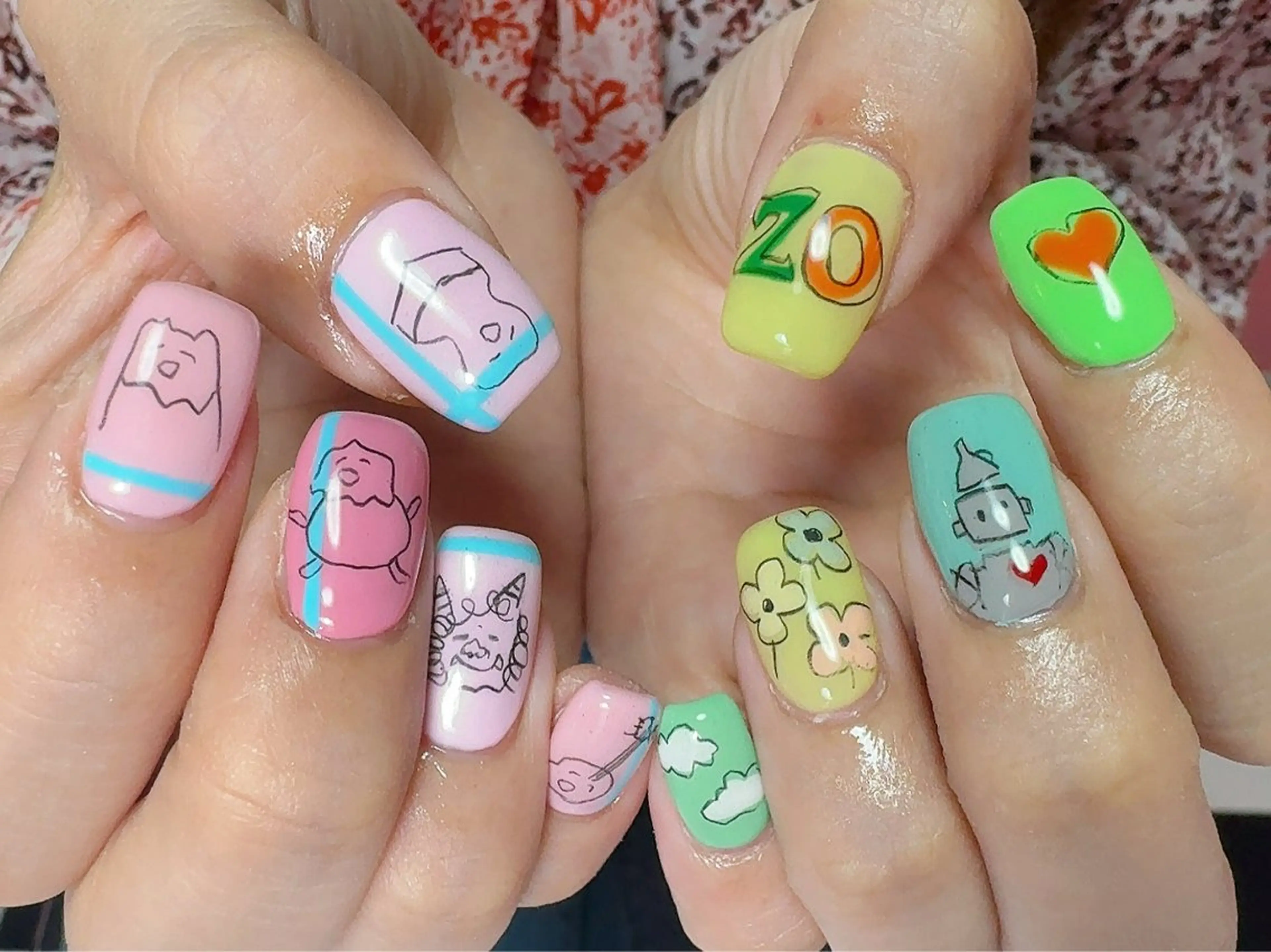 ネイル ハンドネイル Nail Atelier IamI所属・アイアムアイ 大村磨衣のネイルデザイン