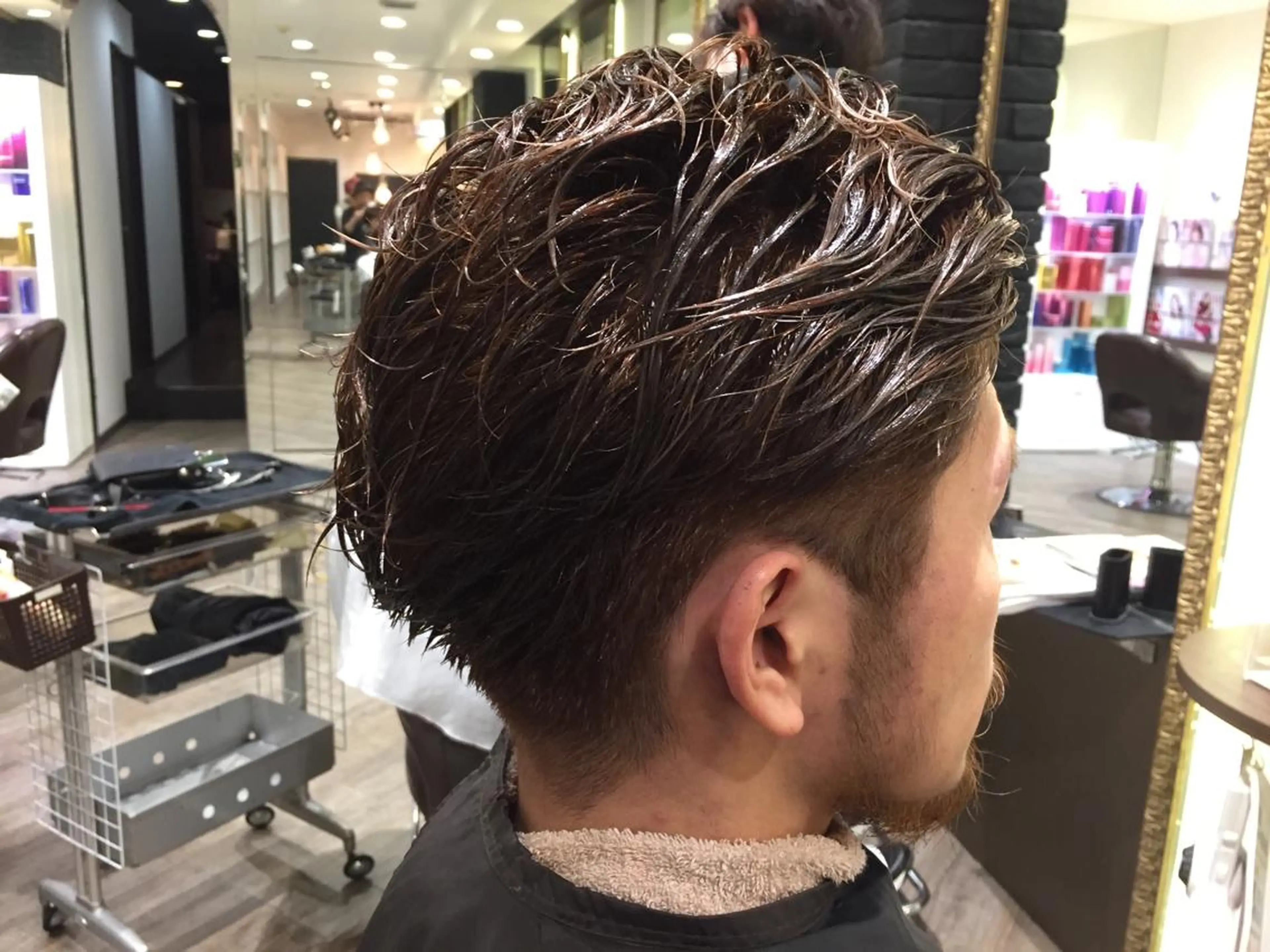 ショート カット ヘアカラー カラコレ難波 sakamotoのヘアスタイル