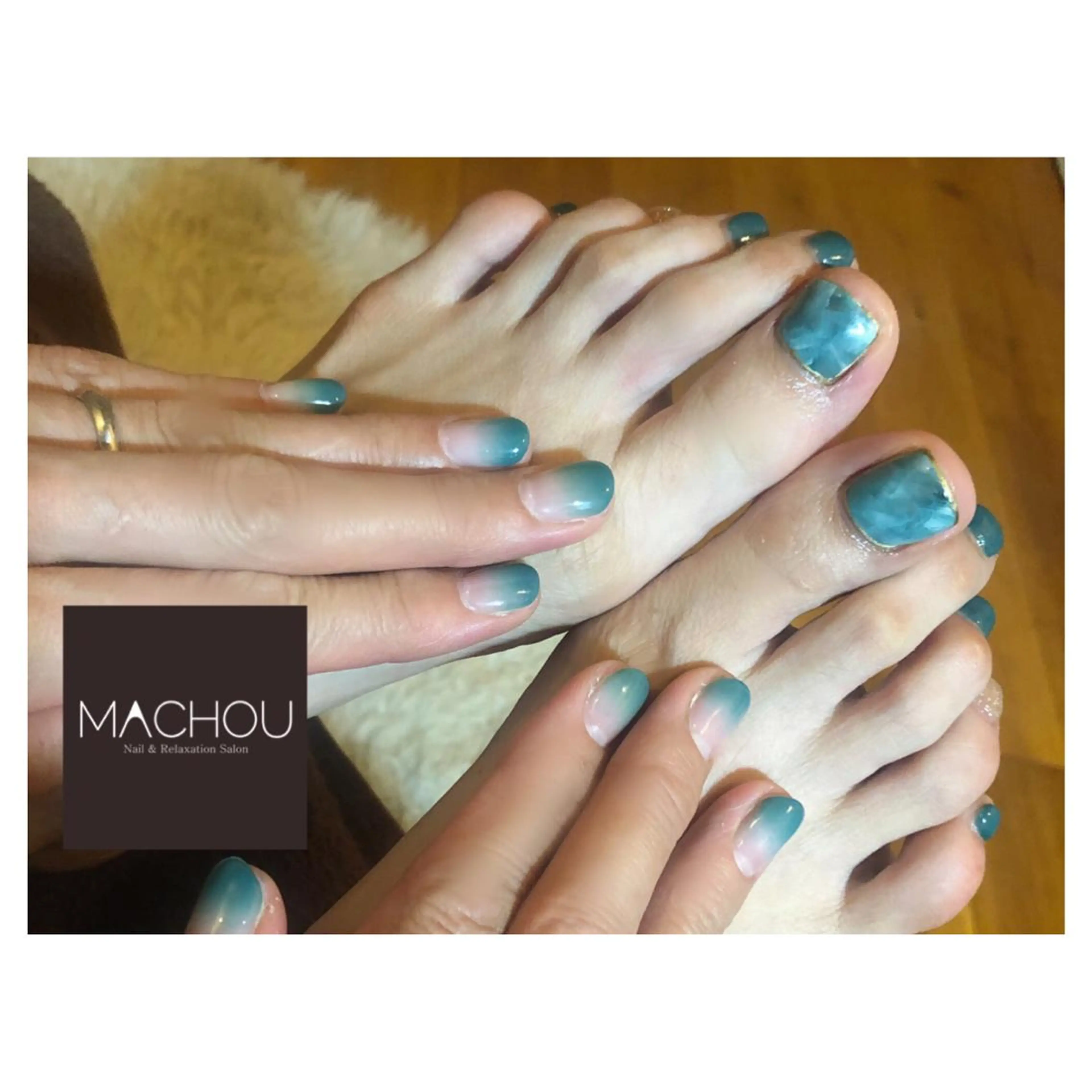 ネイル アートネイル グラデーション MACHOU所属・tomomi MACHOUのネイルデザイン